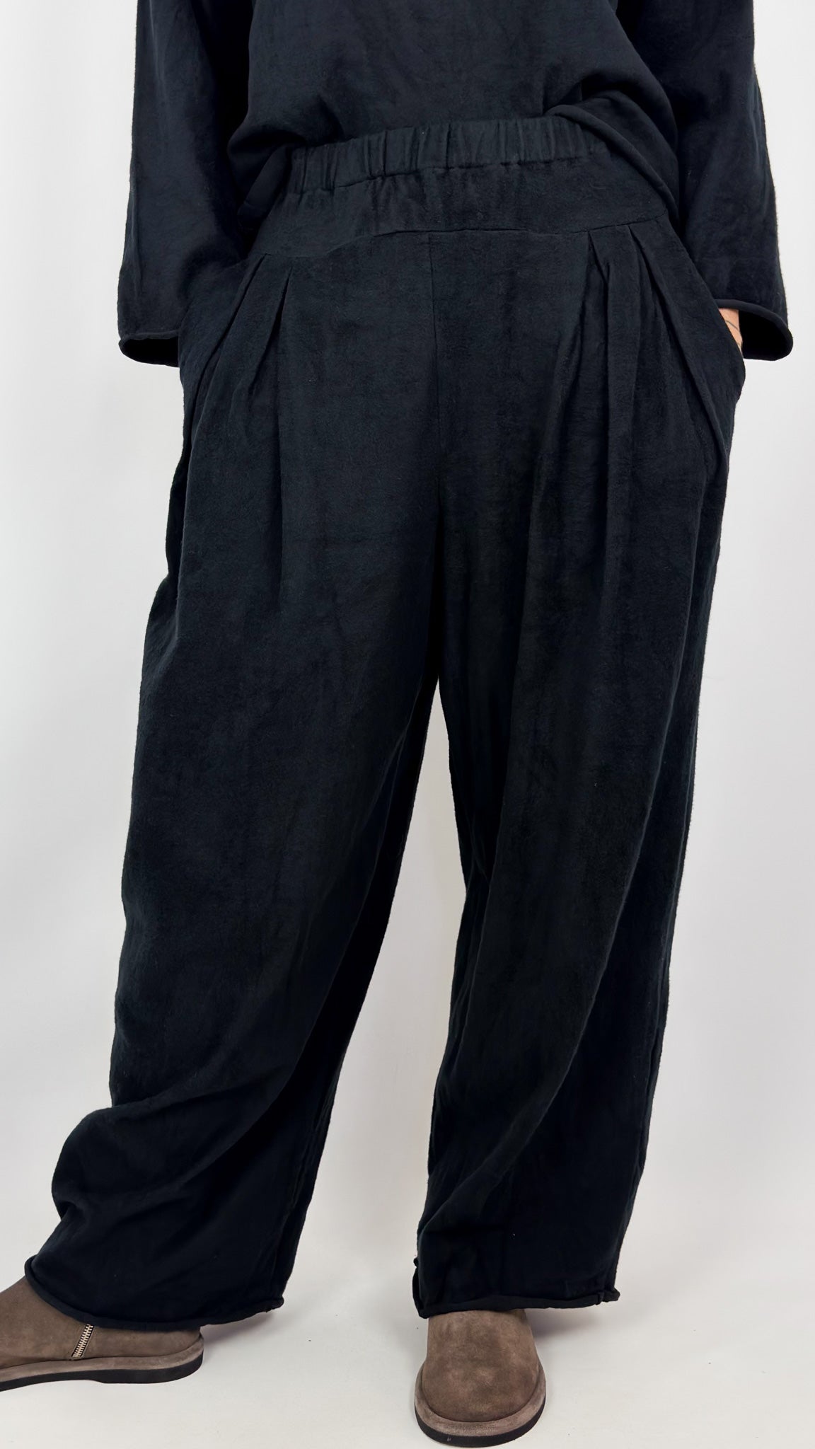 Elsa Esturgie Rocaille Trousers Black