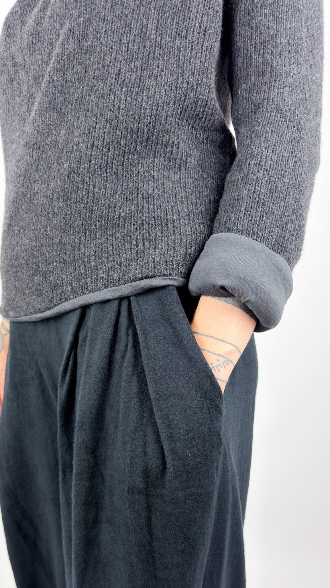 Elsa Esturgie Regard Jumper Charcoal