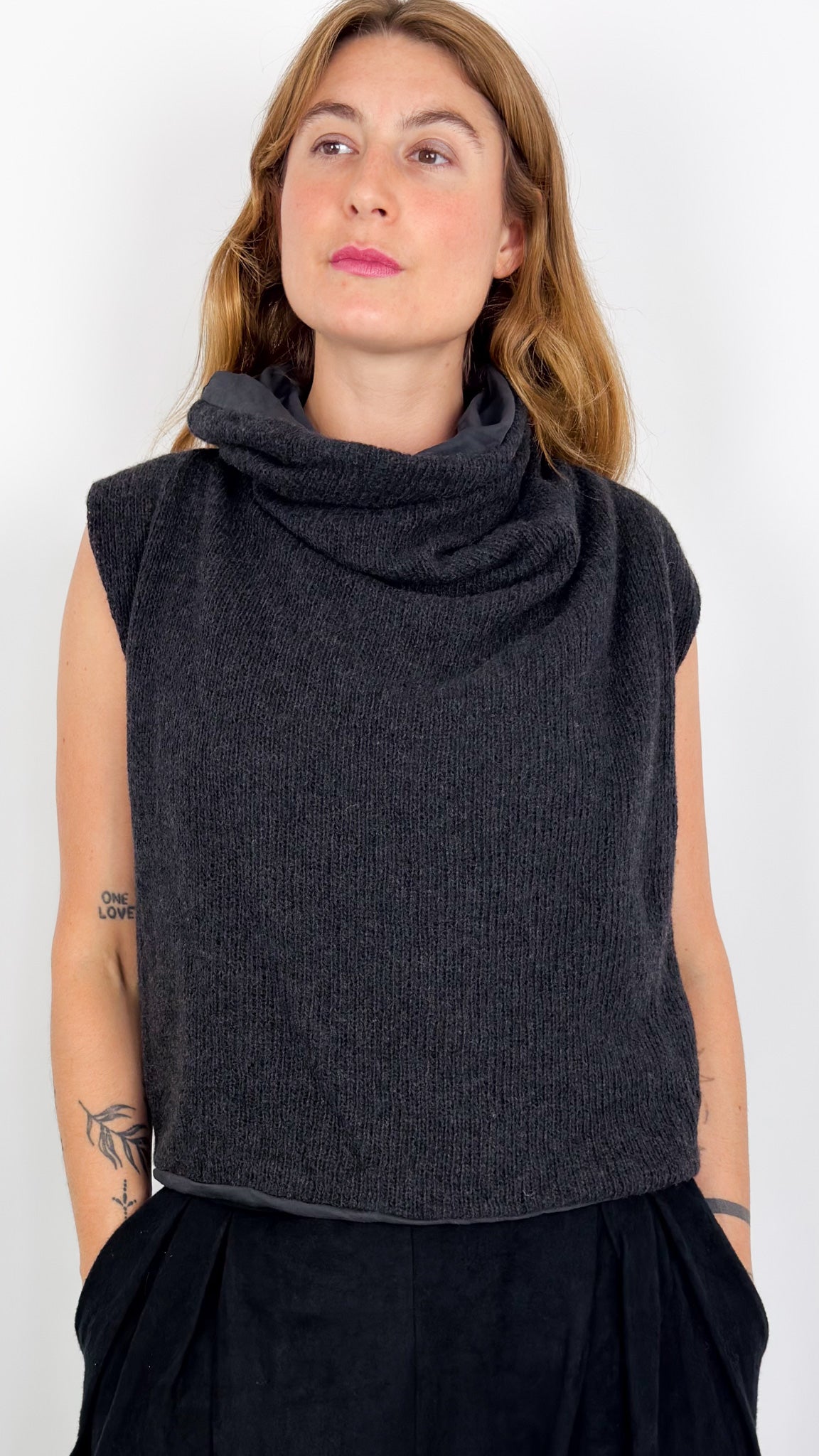 Elsa Esturgie Retine Jumper Charcoal
