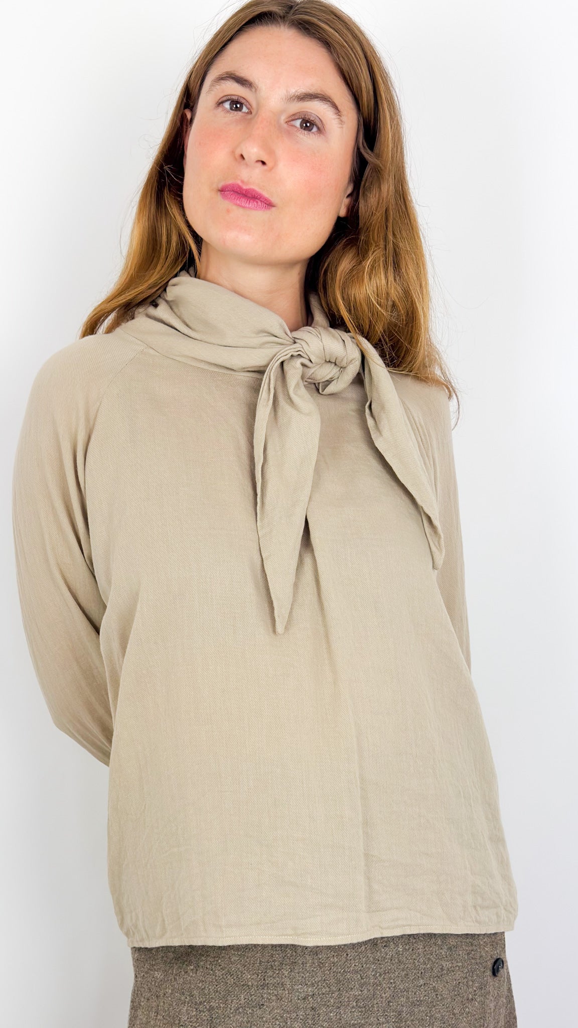 Elsa Esturgie Repos Blouse Beige