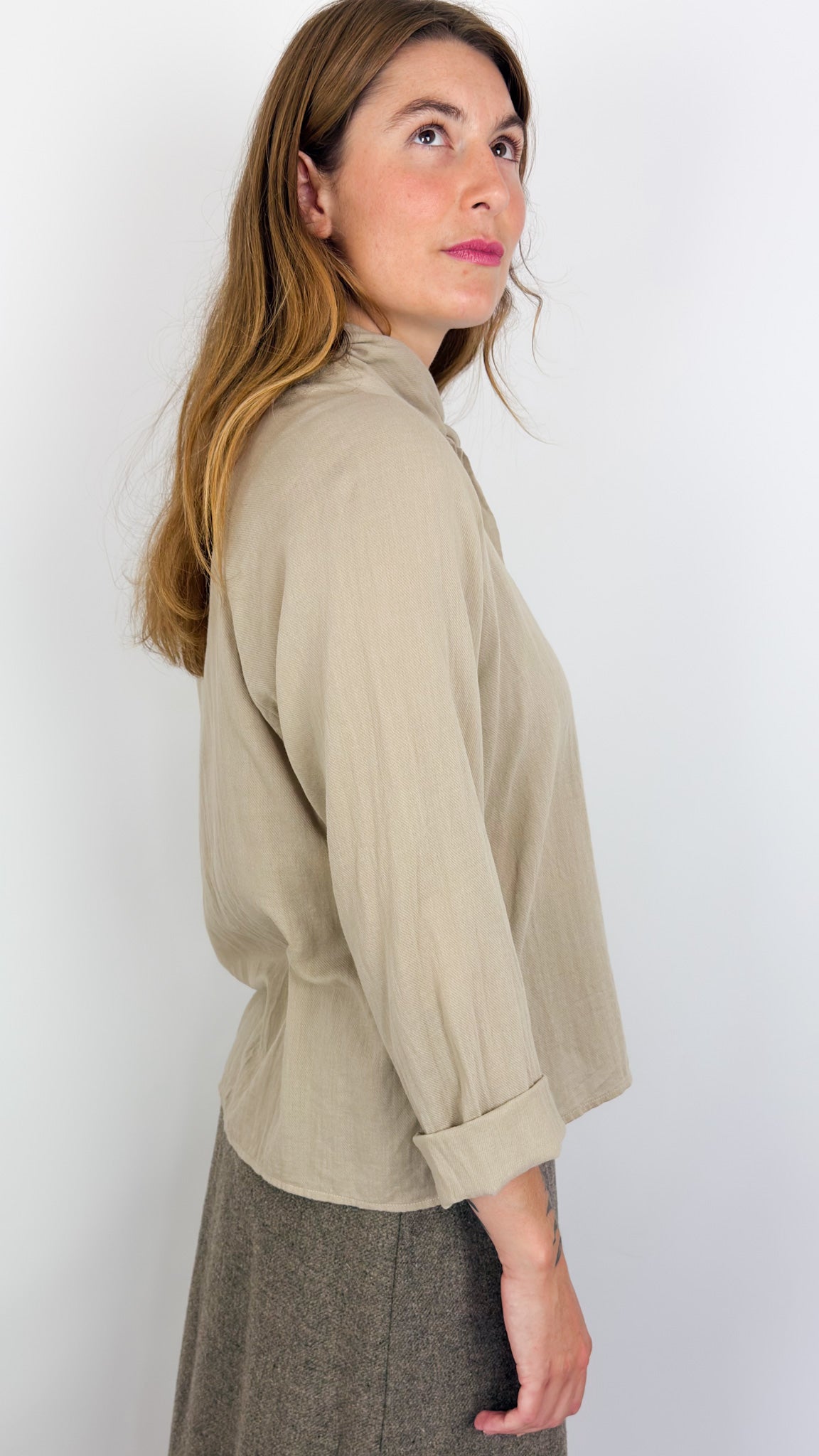 Elsa Esturgie Repos Blouse Beige