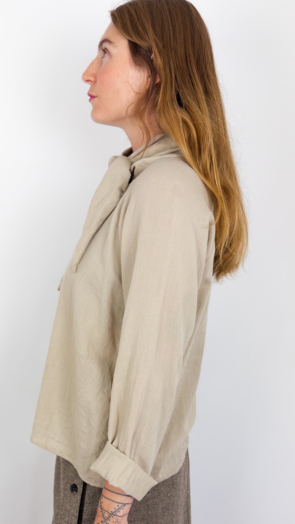 Elsa Esturgie Repos Blouse Beige