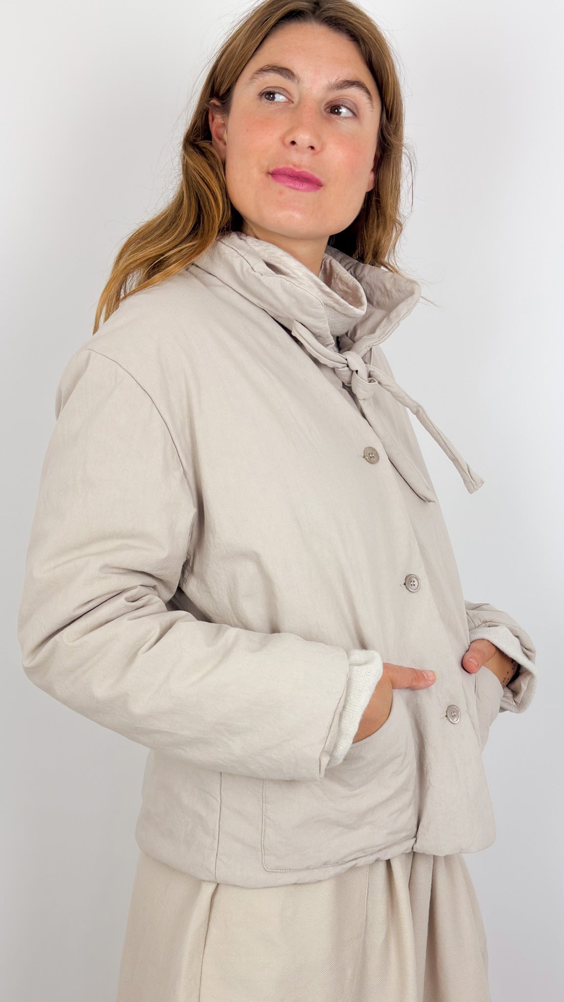 Elsa Esturgie Rafale Jacket Pearl