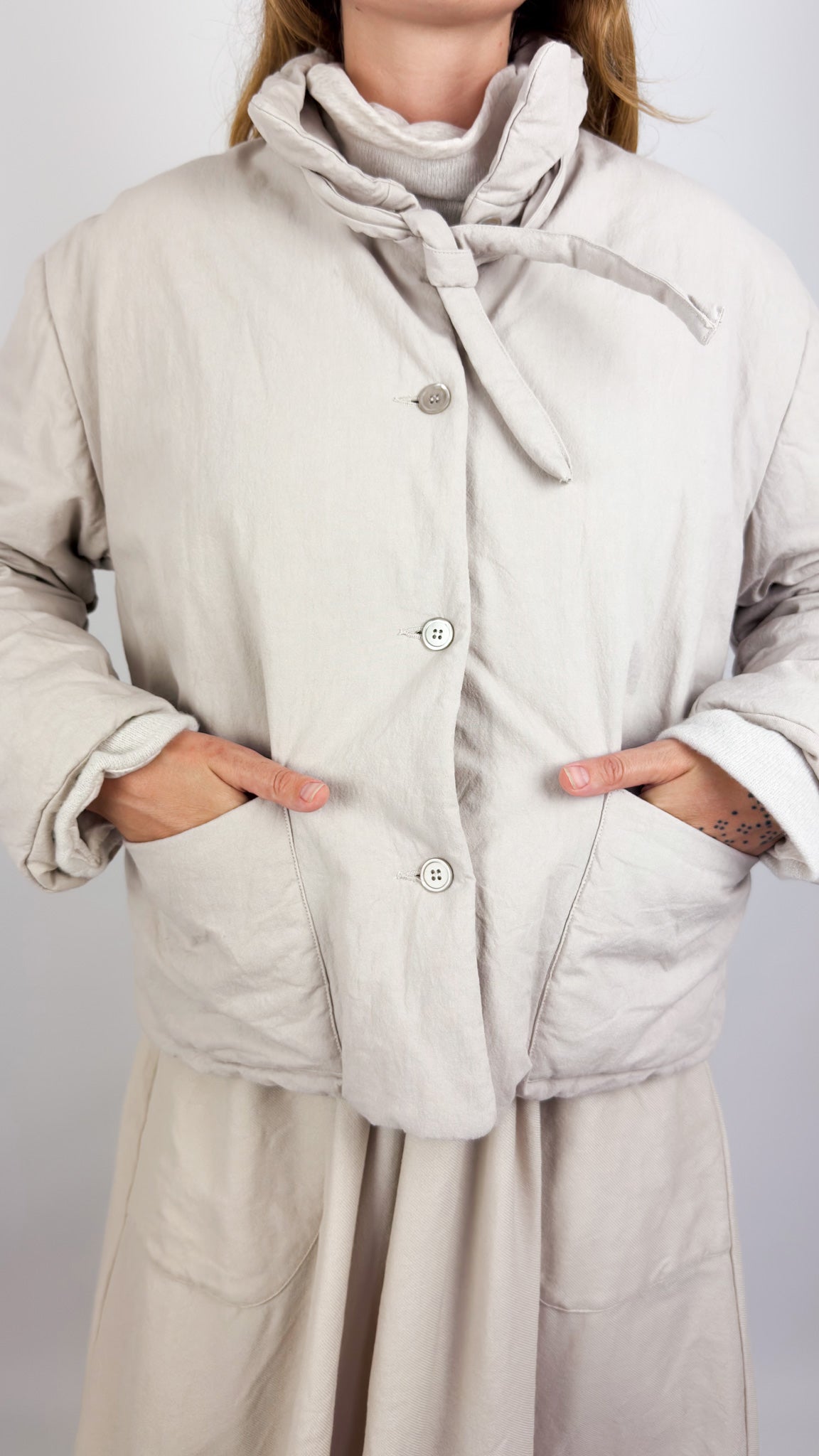 Elsa Esturgie Rafale Jacket Pearl