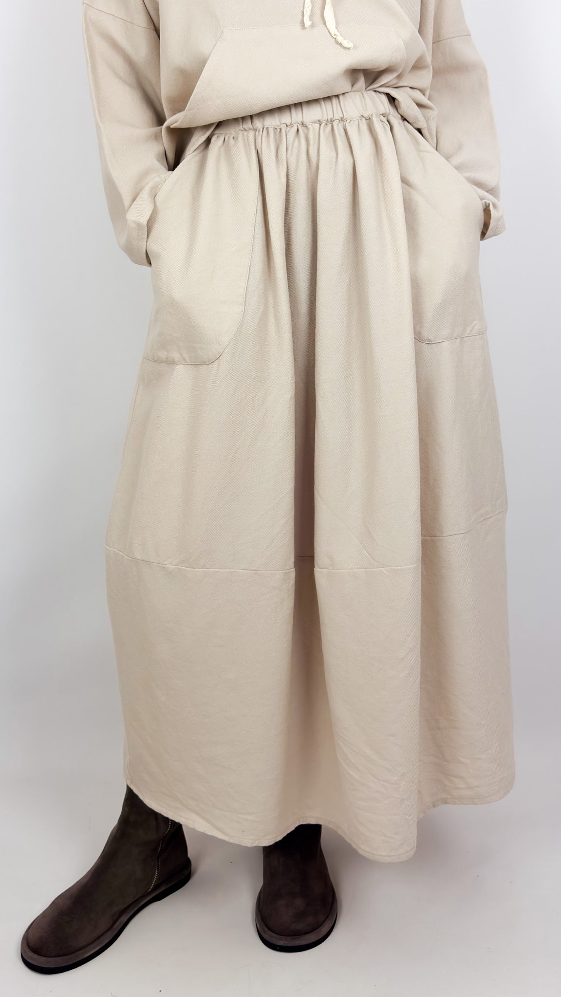 Elsa Esturgie Ronce Skirt Cream