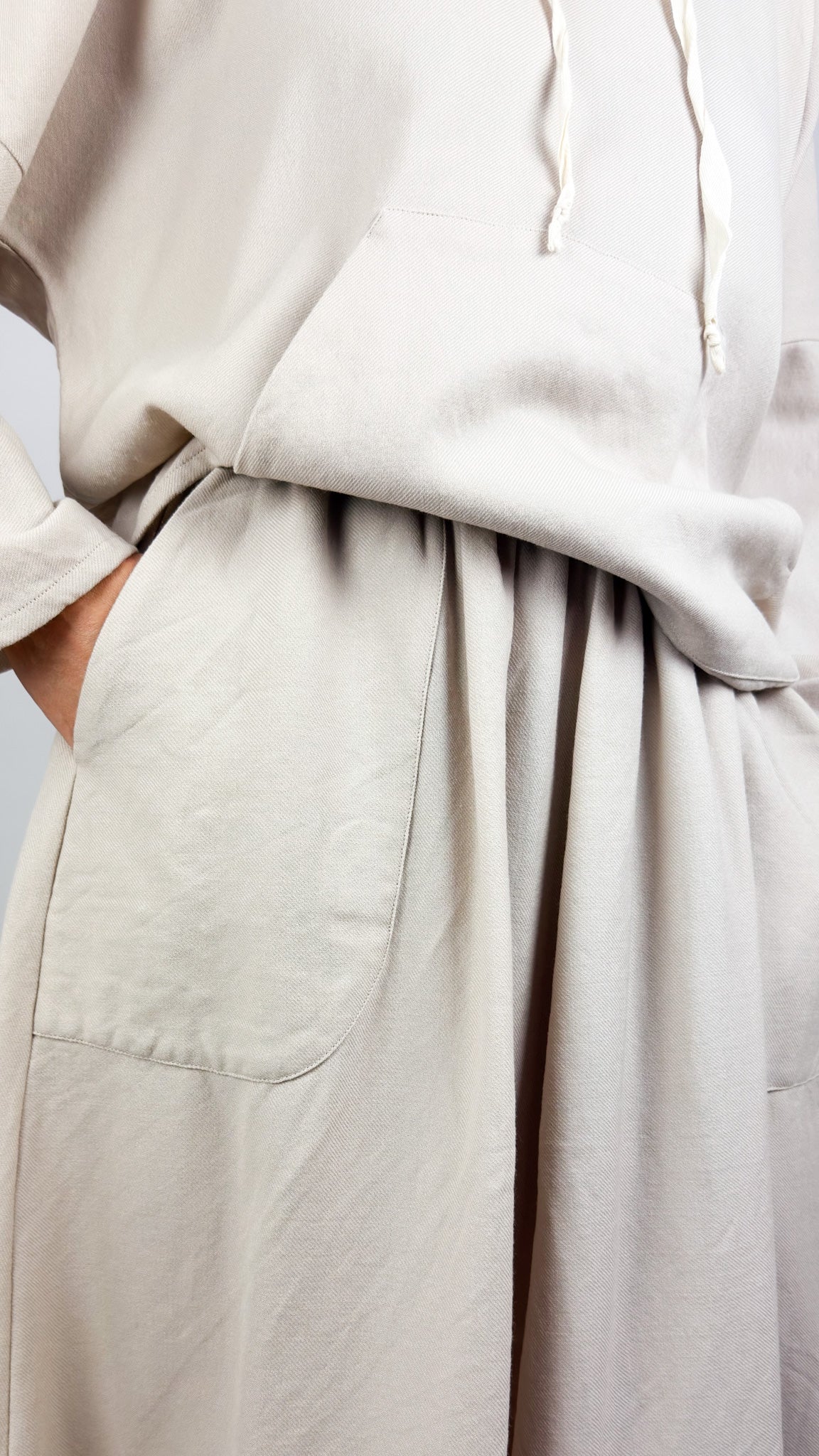 Elsa Esturgie Ronce Skirt Cream