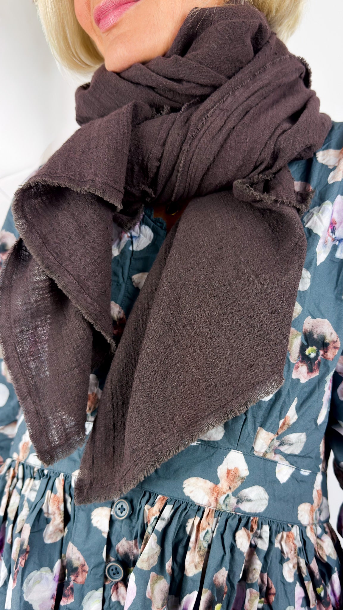 Ewa I Walla Judy Scarf Raisin