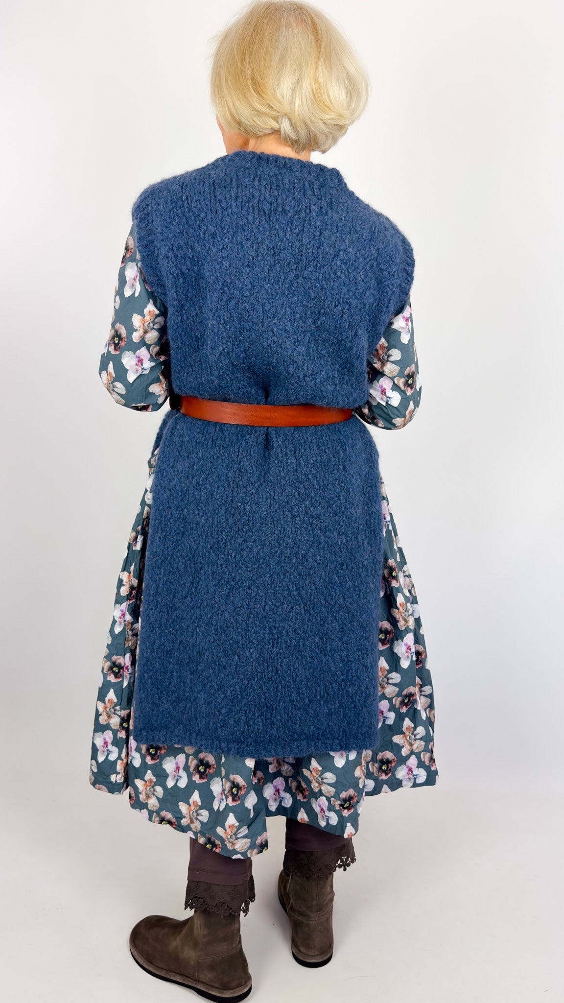 Ewa I Walla Fleta Jumper Blue