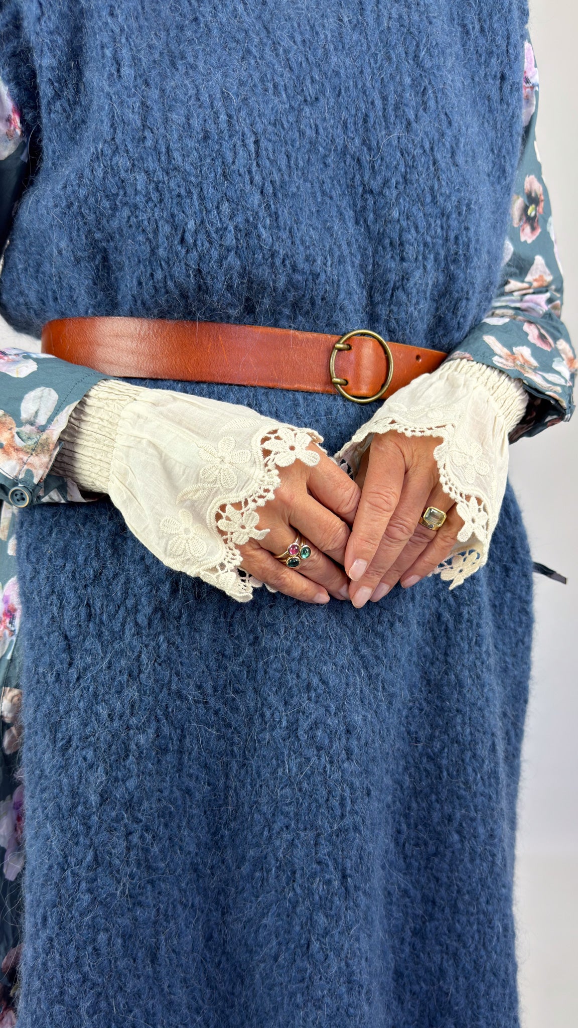 Ewa I Walla Elin Gloves White