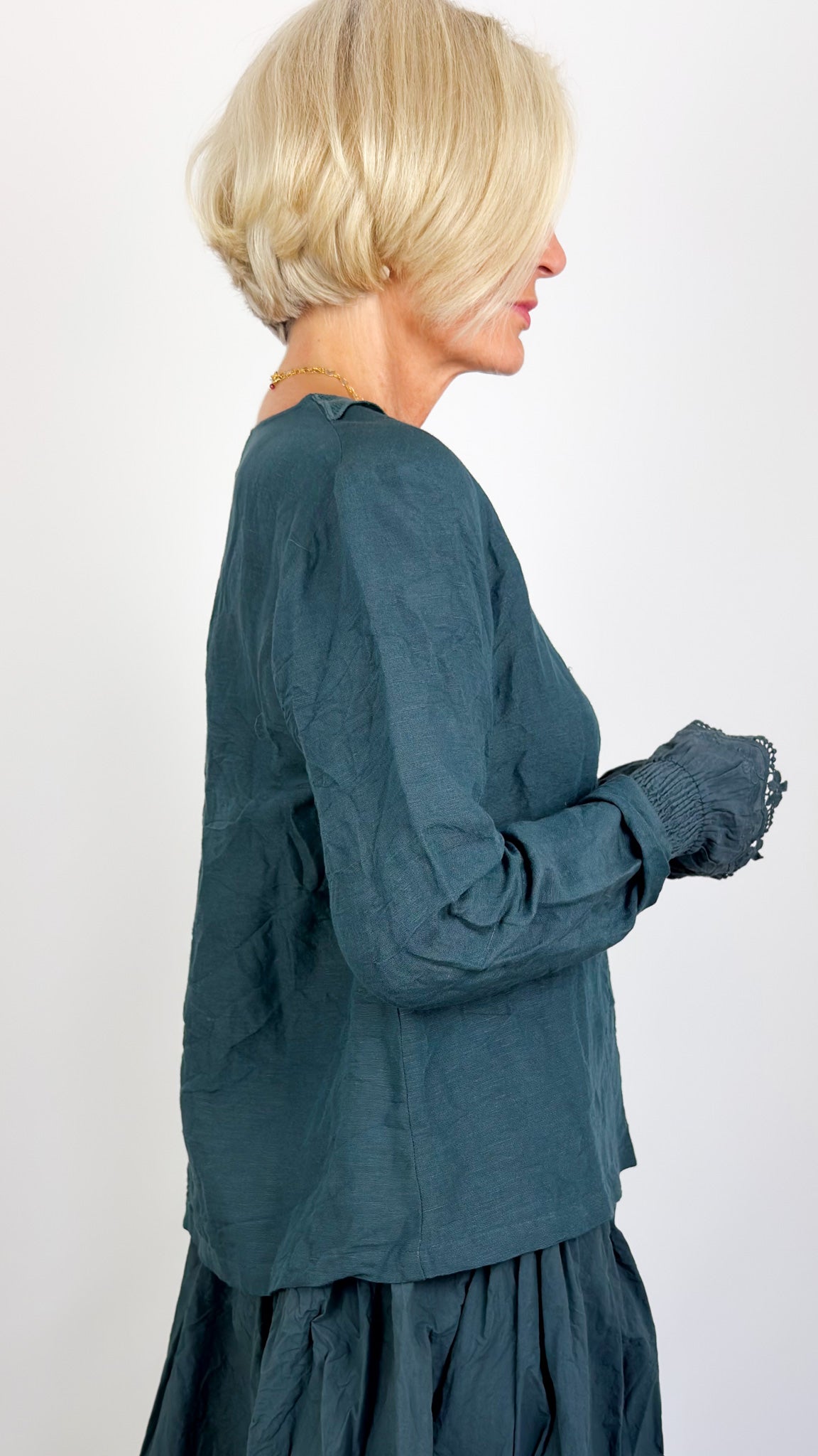 Ewa I Walla Agna Blouse Slate