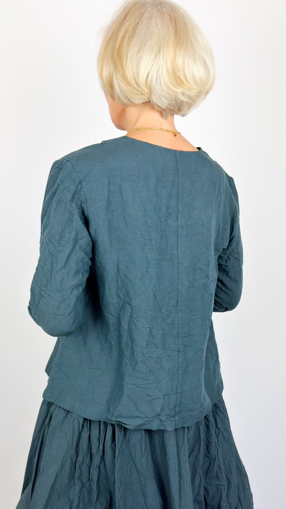 Ewa I Walla Agna Blouse Slate
