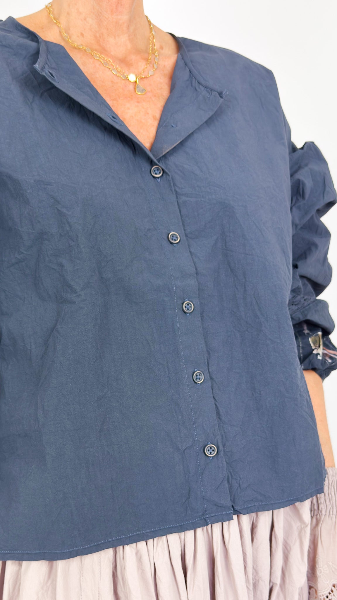 Ewa I Walla Neta Blouse Flower