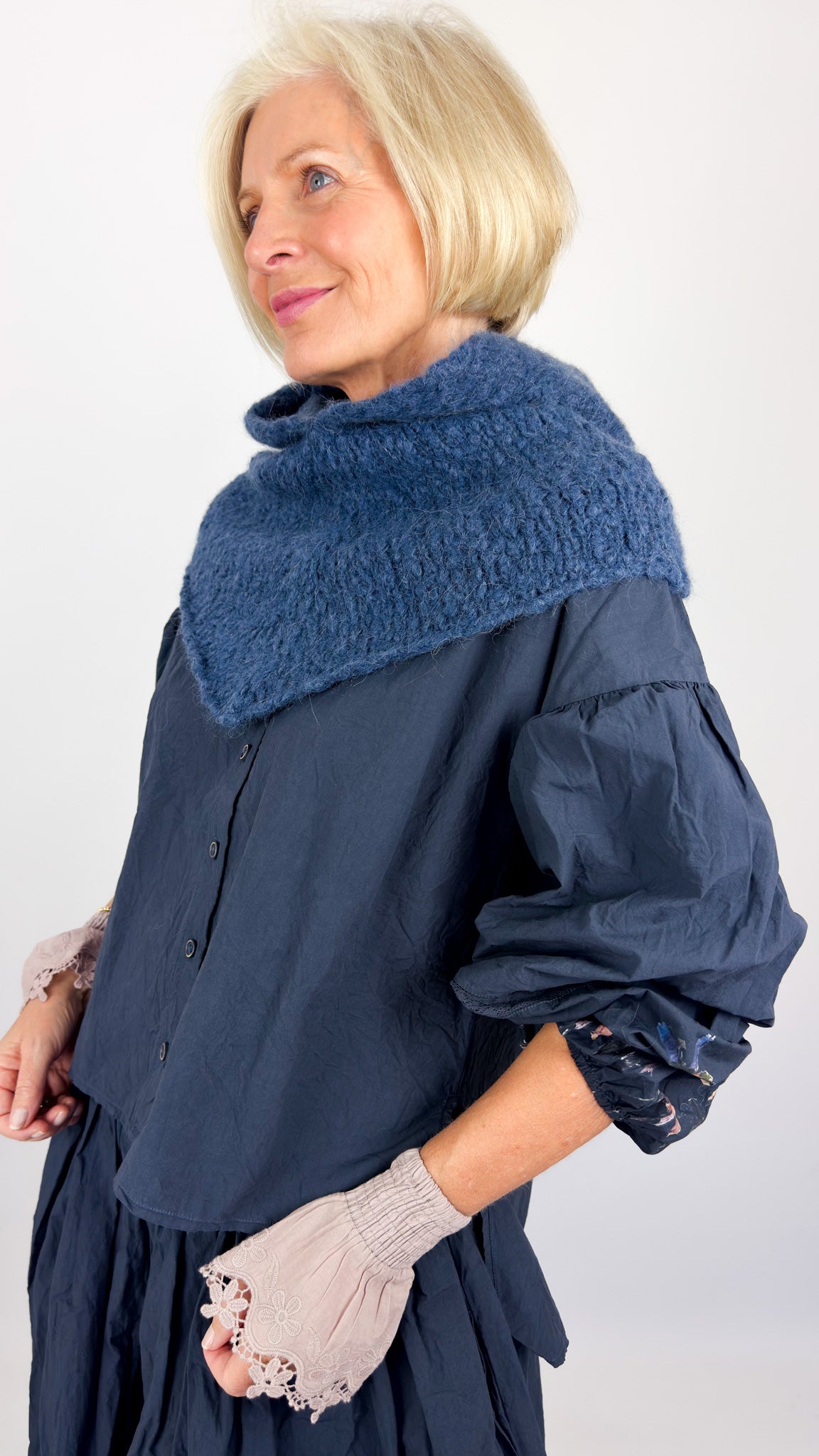Ewa I Walla Bellis Scarf Blue