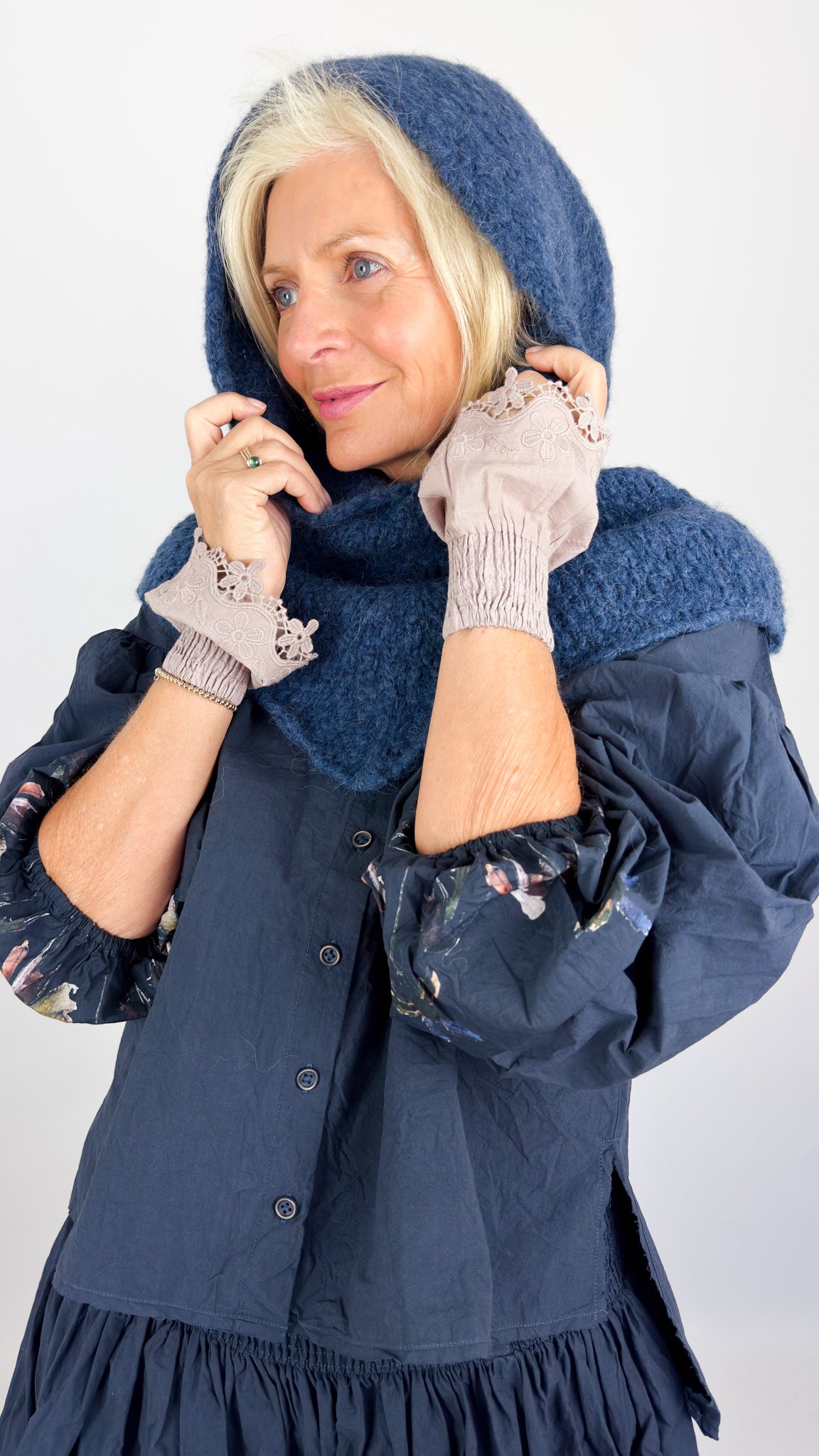 Ewa I Walla Bellis Scarf Blue