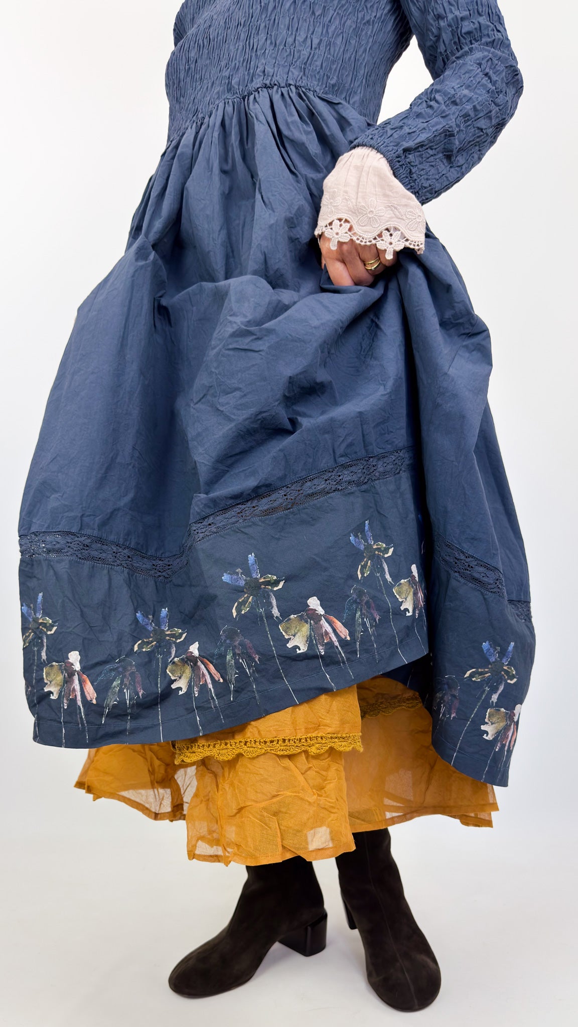 Ewa I Walla Wendy Skirt Ochre