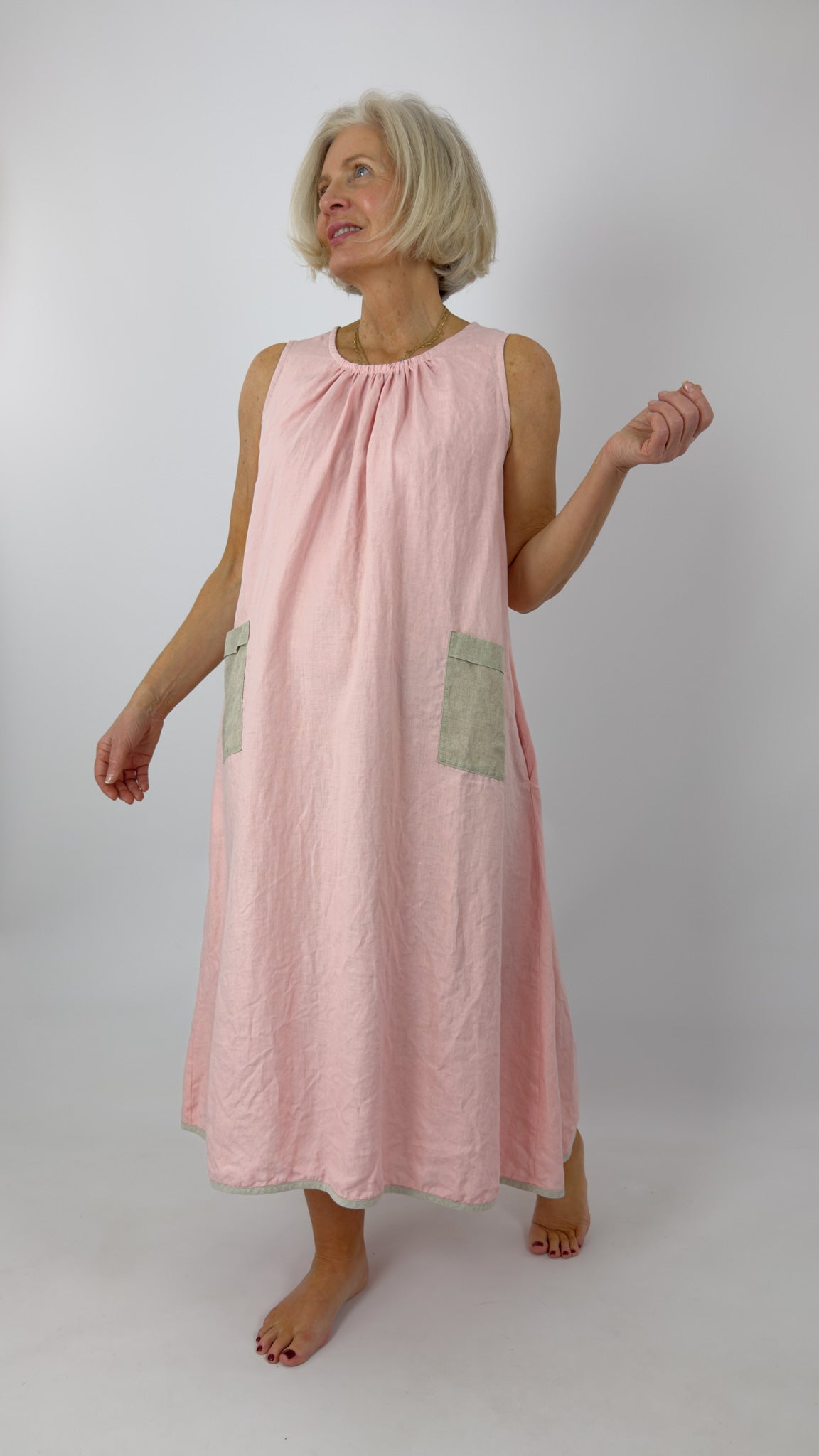 Barbara Lang PSO XVII Dress Pink