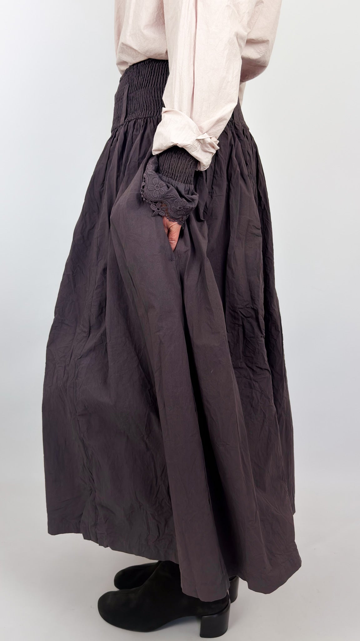 Ewa I Walla Daga Skirt Raisin