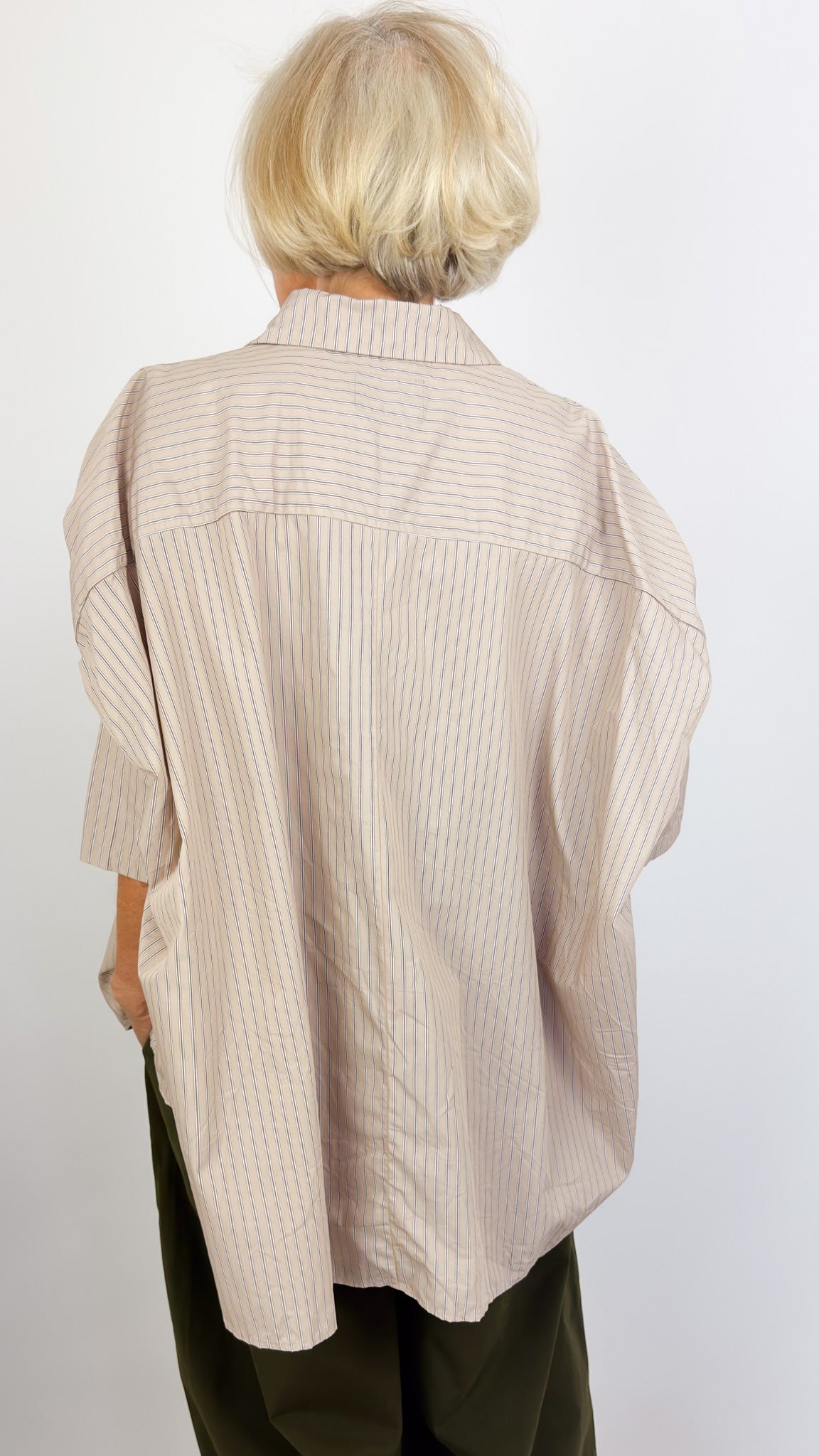 Gallego Desportes 410 Shirt Brown Stripe