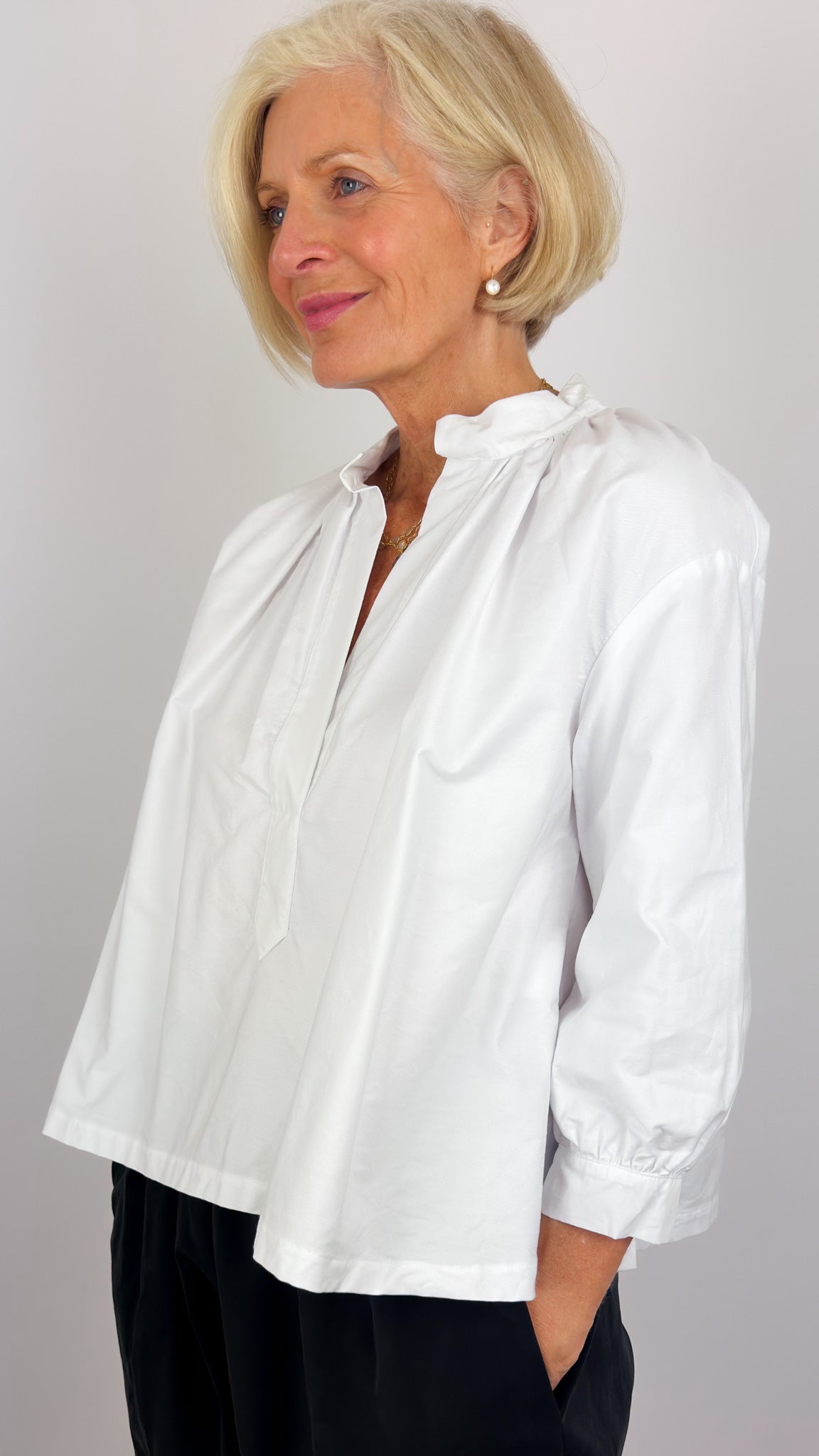 Gallego Desportes 413 Blouse White