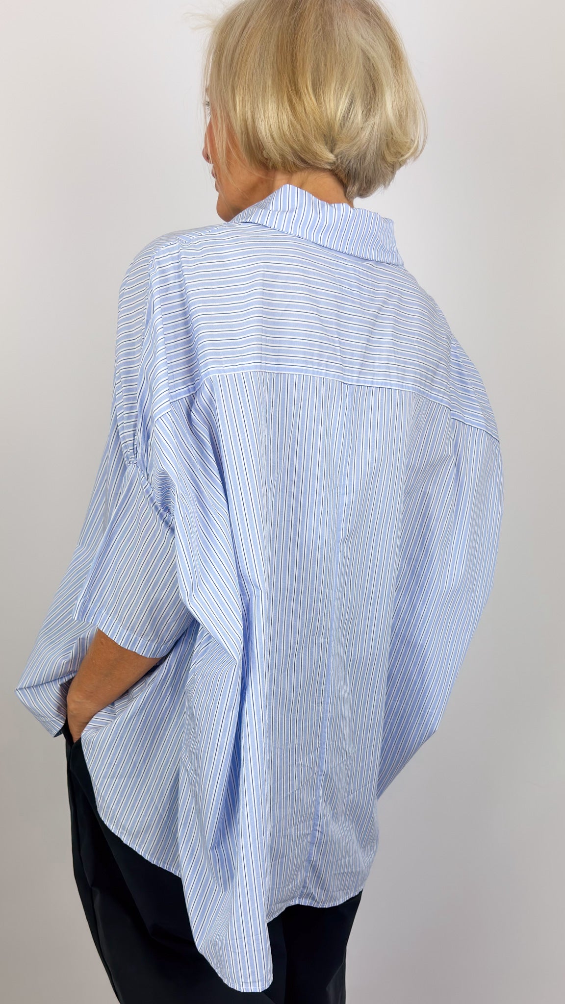 Gallego Desportes 410 Shirt Blue Stripe