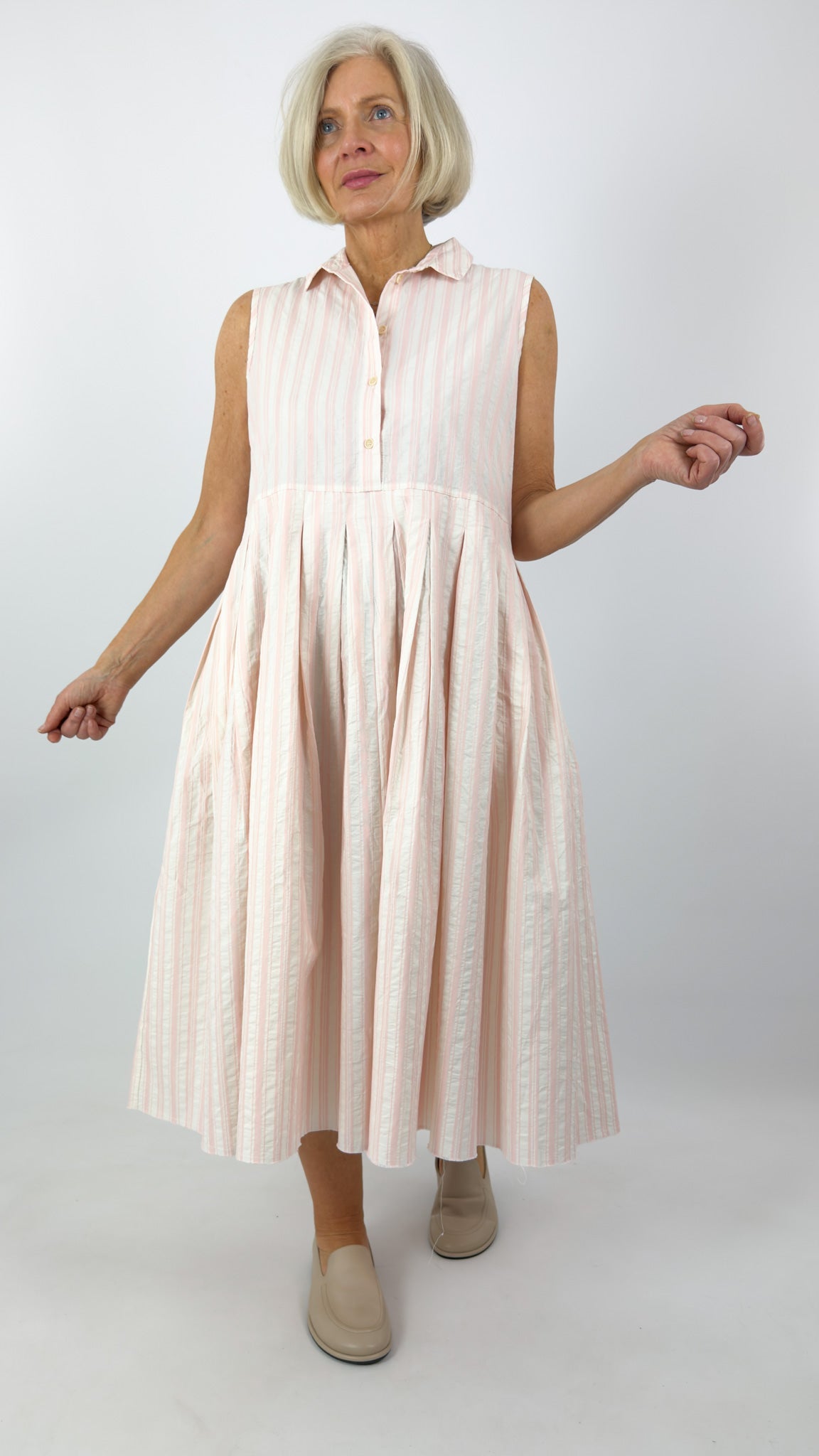 Aequamente 164 Dress Stripe