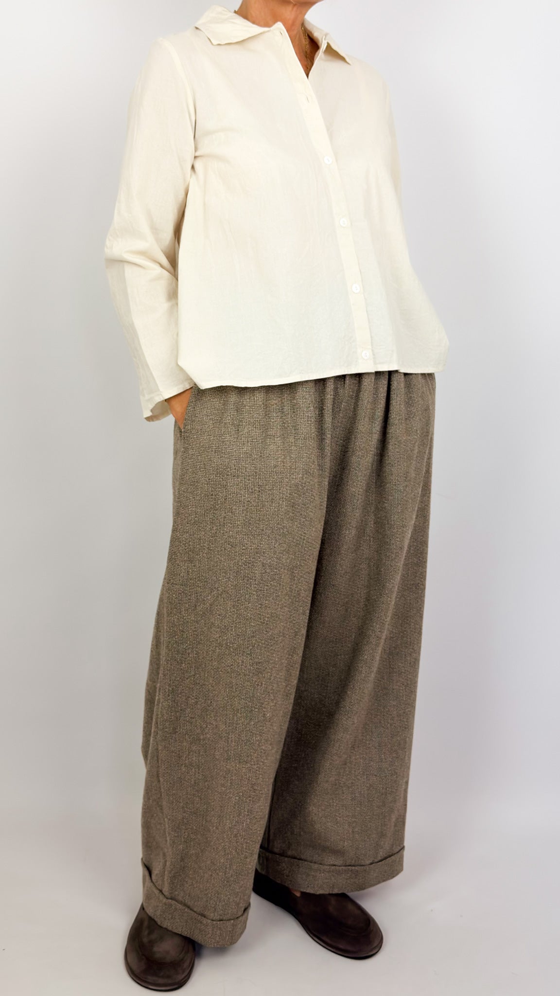 Barbara Lang TOL 1a Shirt Ecru