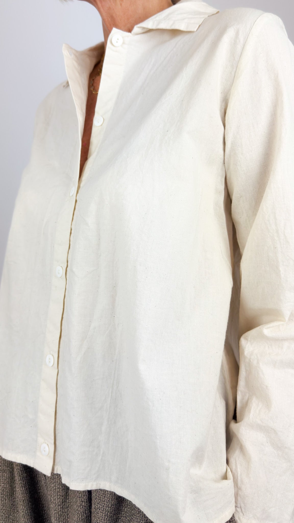 Barbara Lang TOL 1a Shirt Ecru