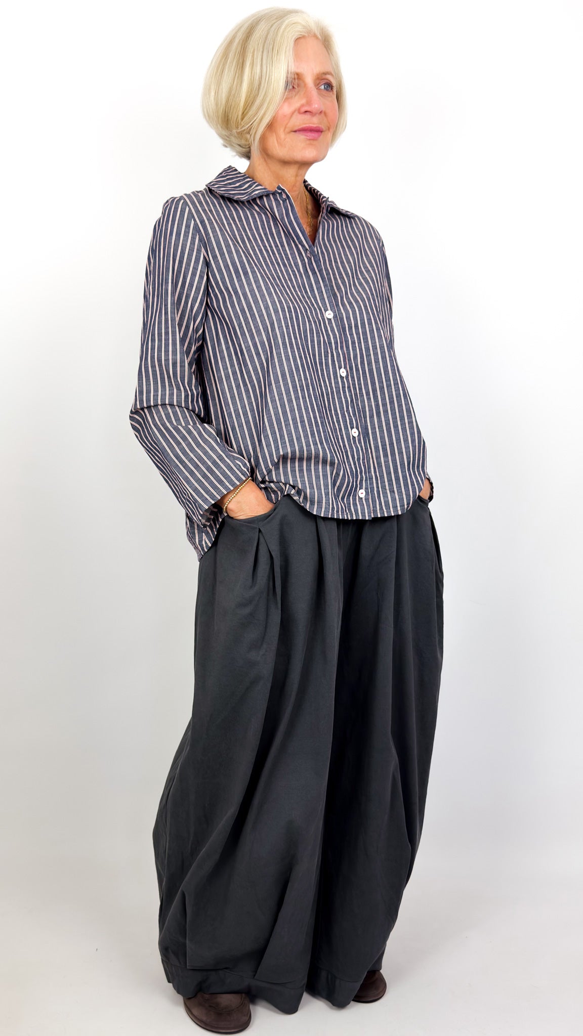 Barbara Lang ZUMI 1a Shirt Stripe