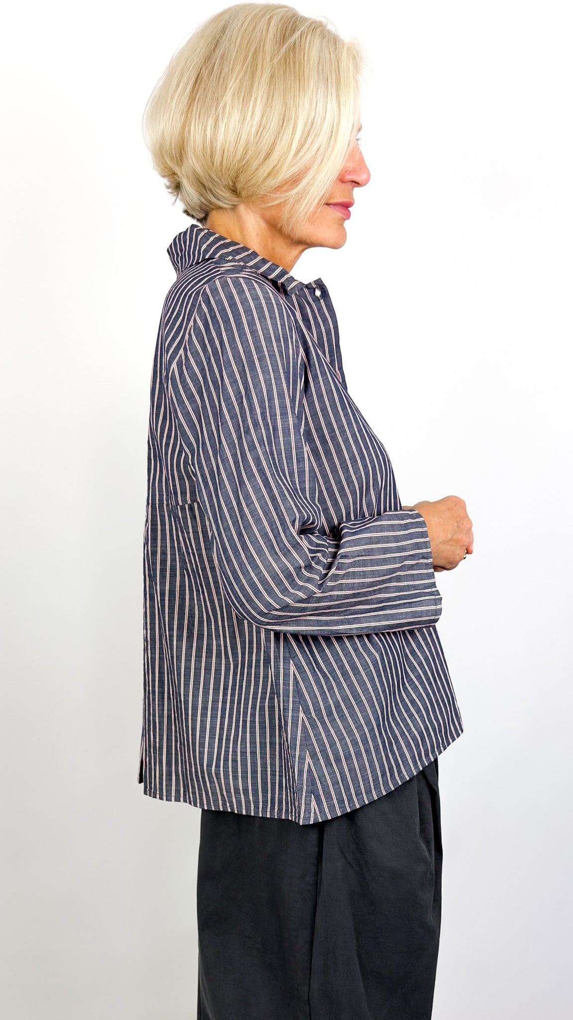 Barbara Lang ZUMI 1a Shirt Stripe