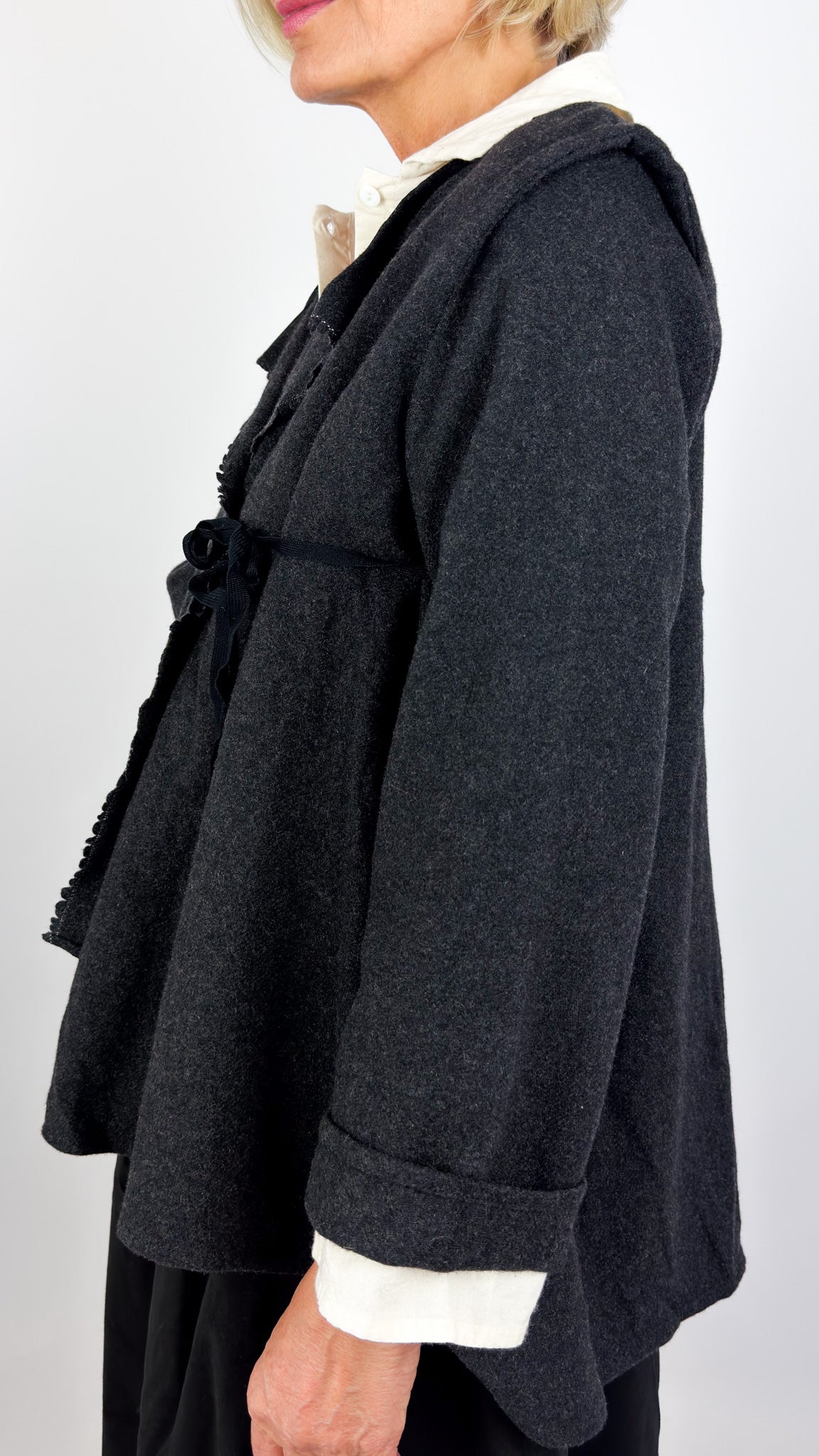 Barbara Lang KAM XXVII Cardigan Anthracite