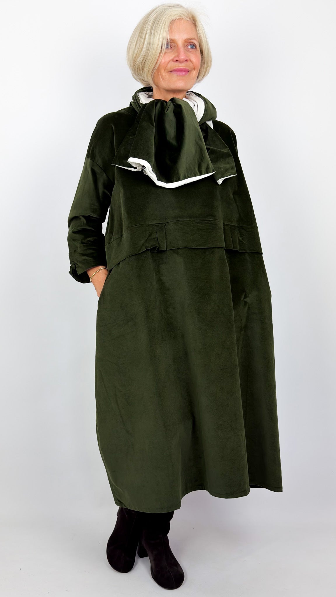 Barbara Lang CARL X Dress Green