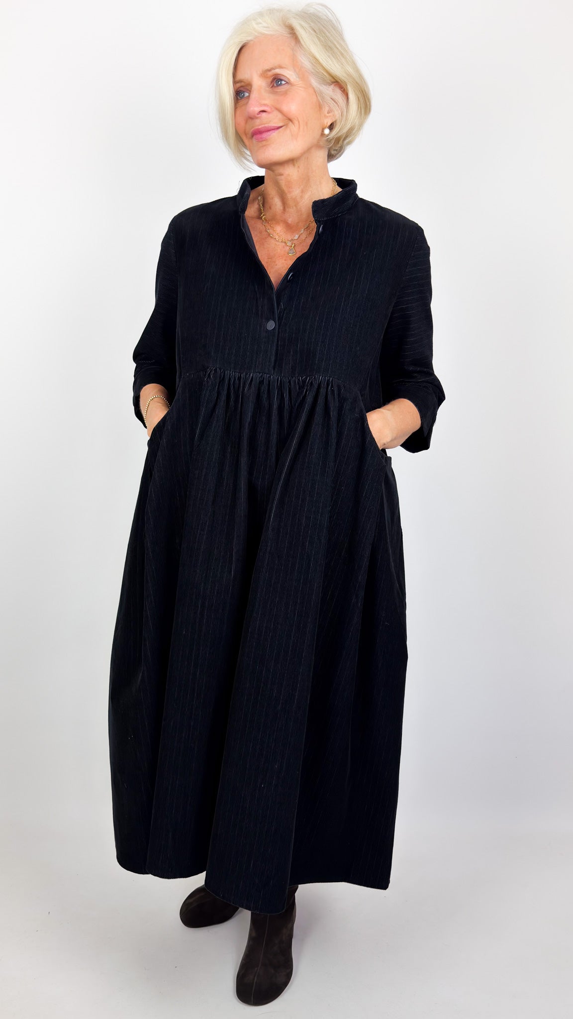 Barbara Lang COR VIII Dress Midnight