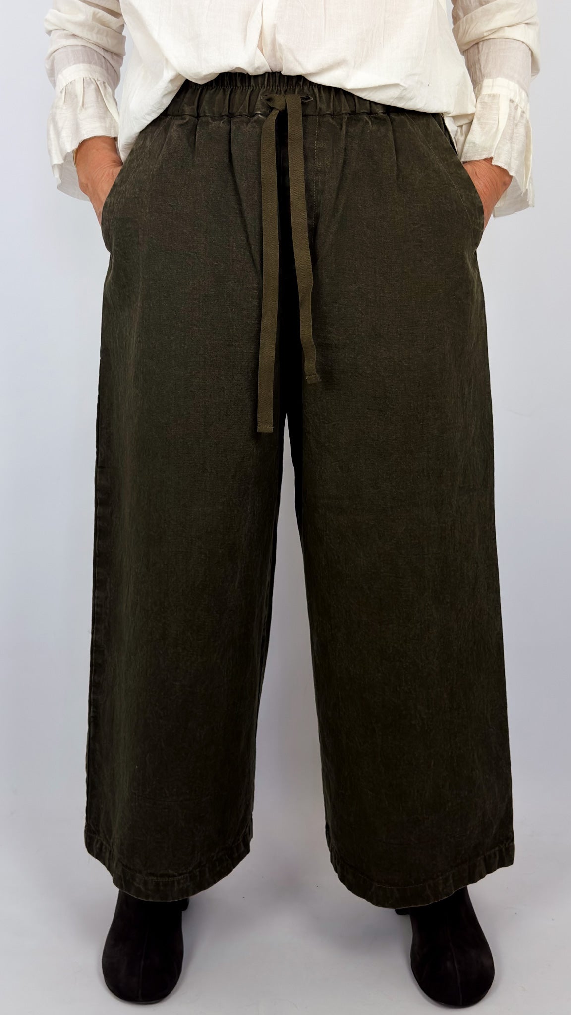 Pas De Calais 8749 Twill Trousers Khaki