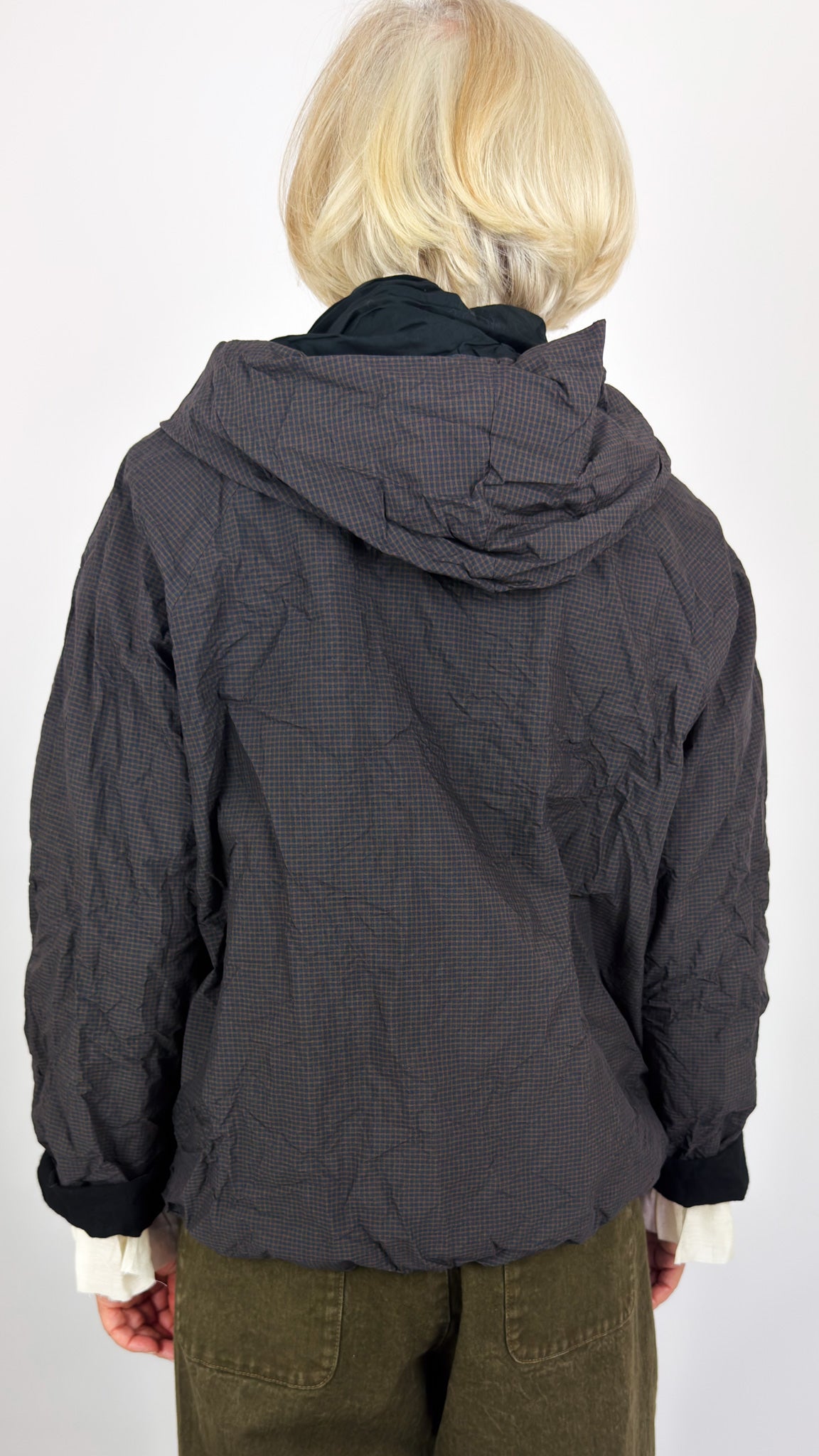 Pas De Calais 3476 Reversible Jacket Brown