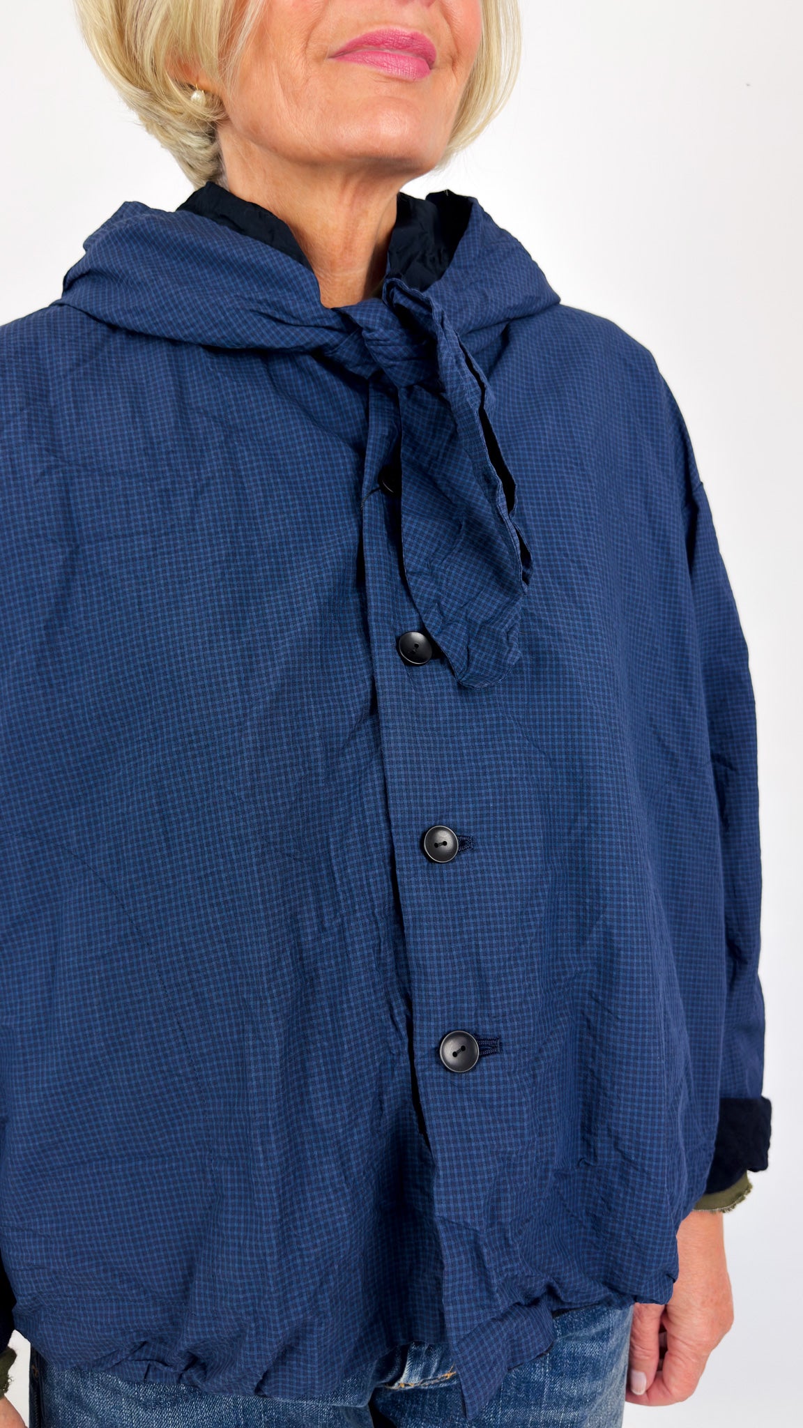 Pas De Calais 3476 Reversible Jacket Navy