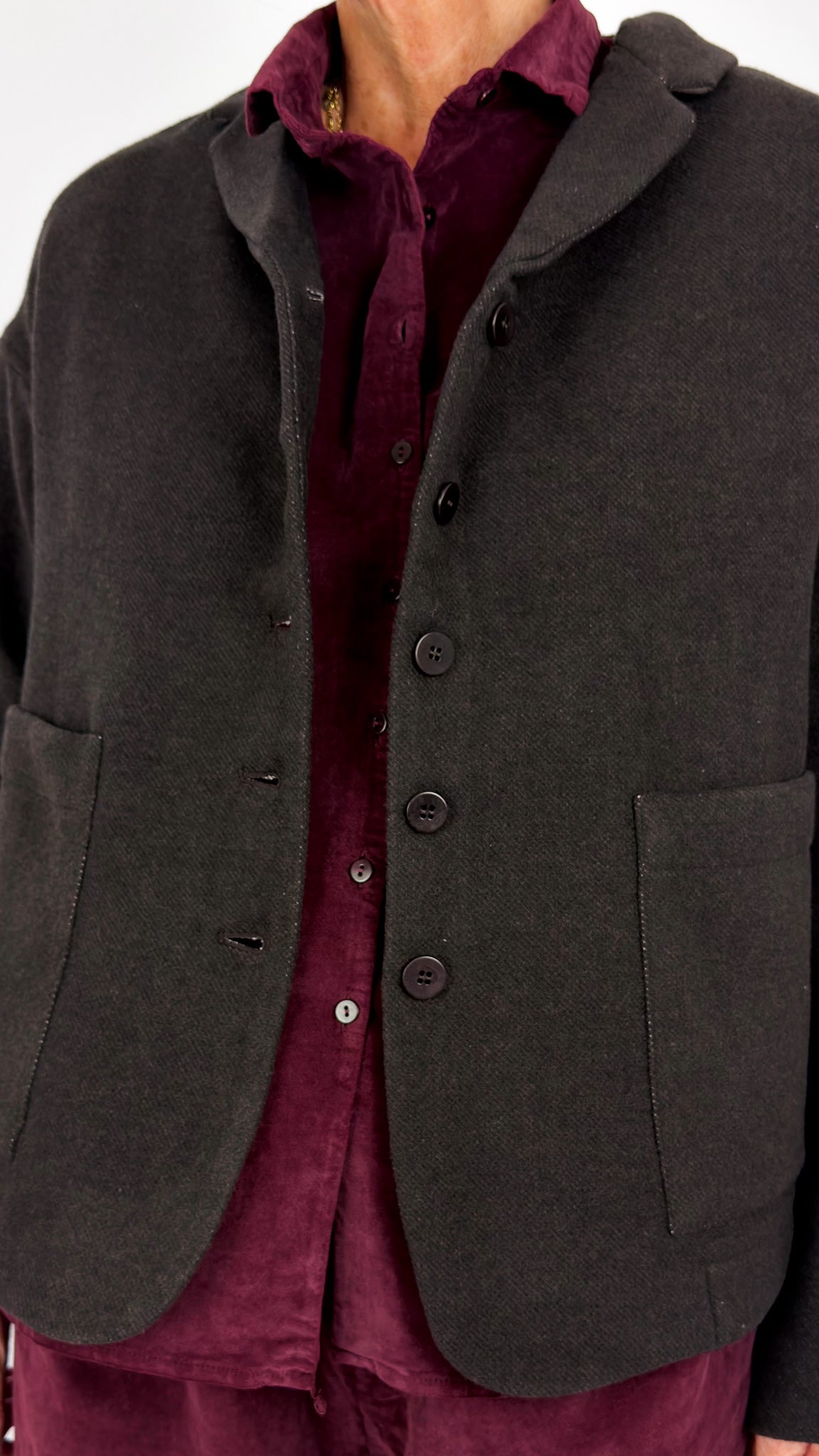 Album Di Famiglia SC Soft Blazer Brown