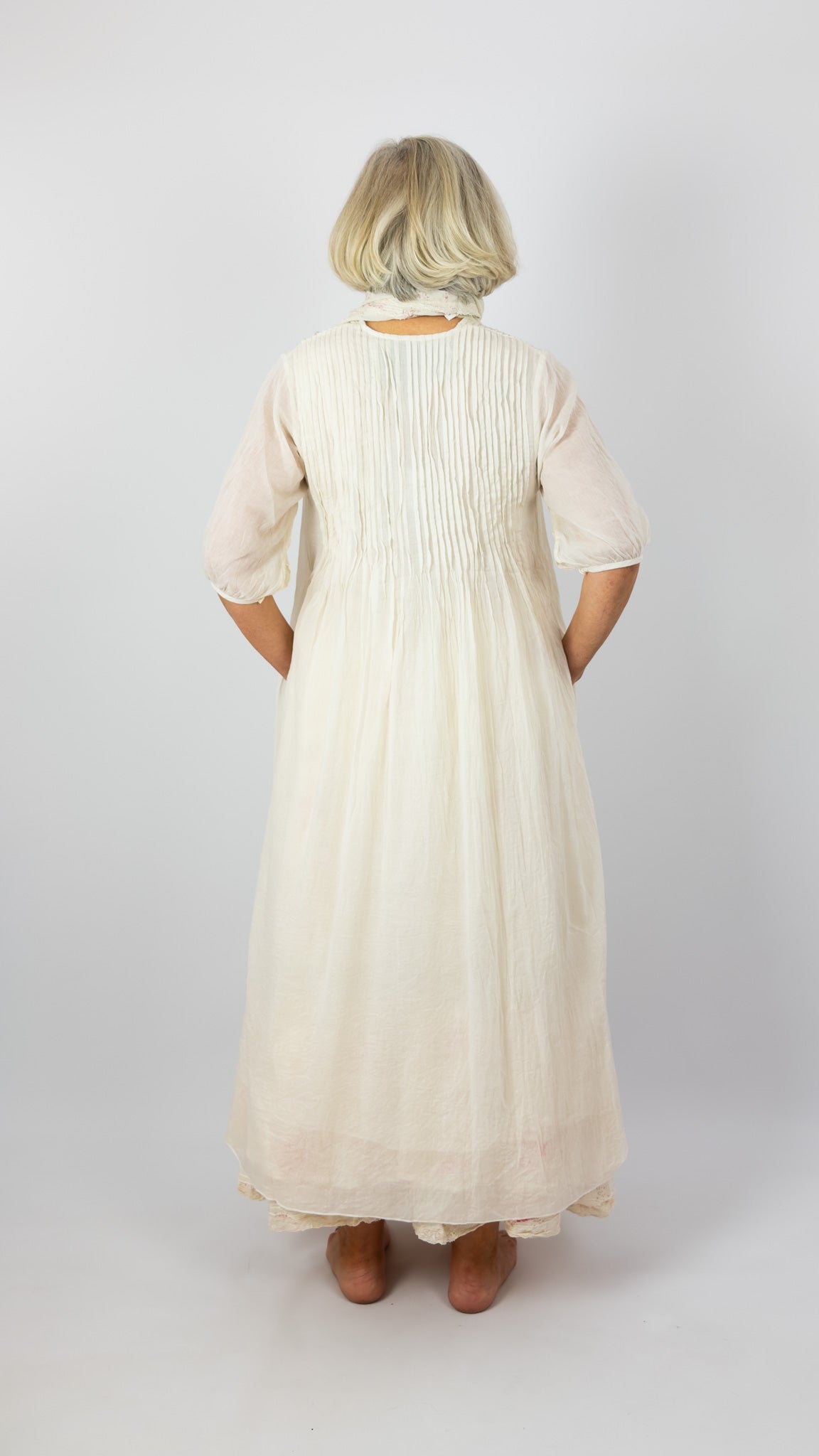 Les Ours Masa Dress Ecru