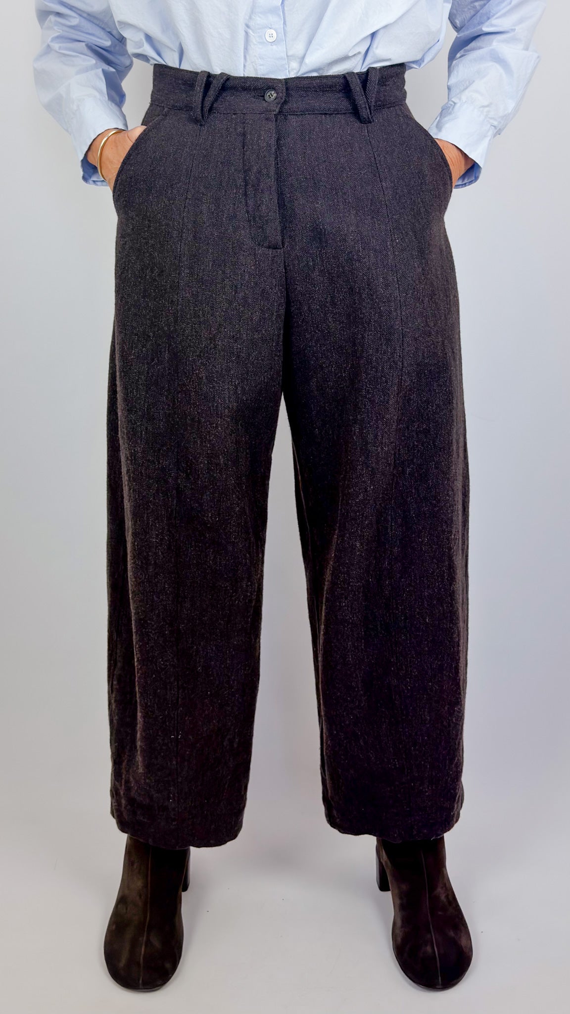 Bergfabel Sandra Trousers Brown/Navy