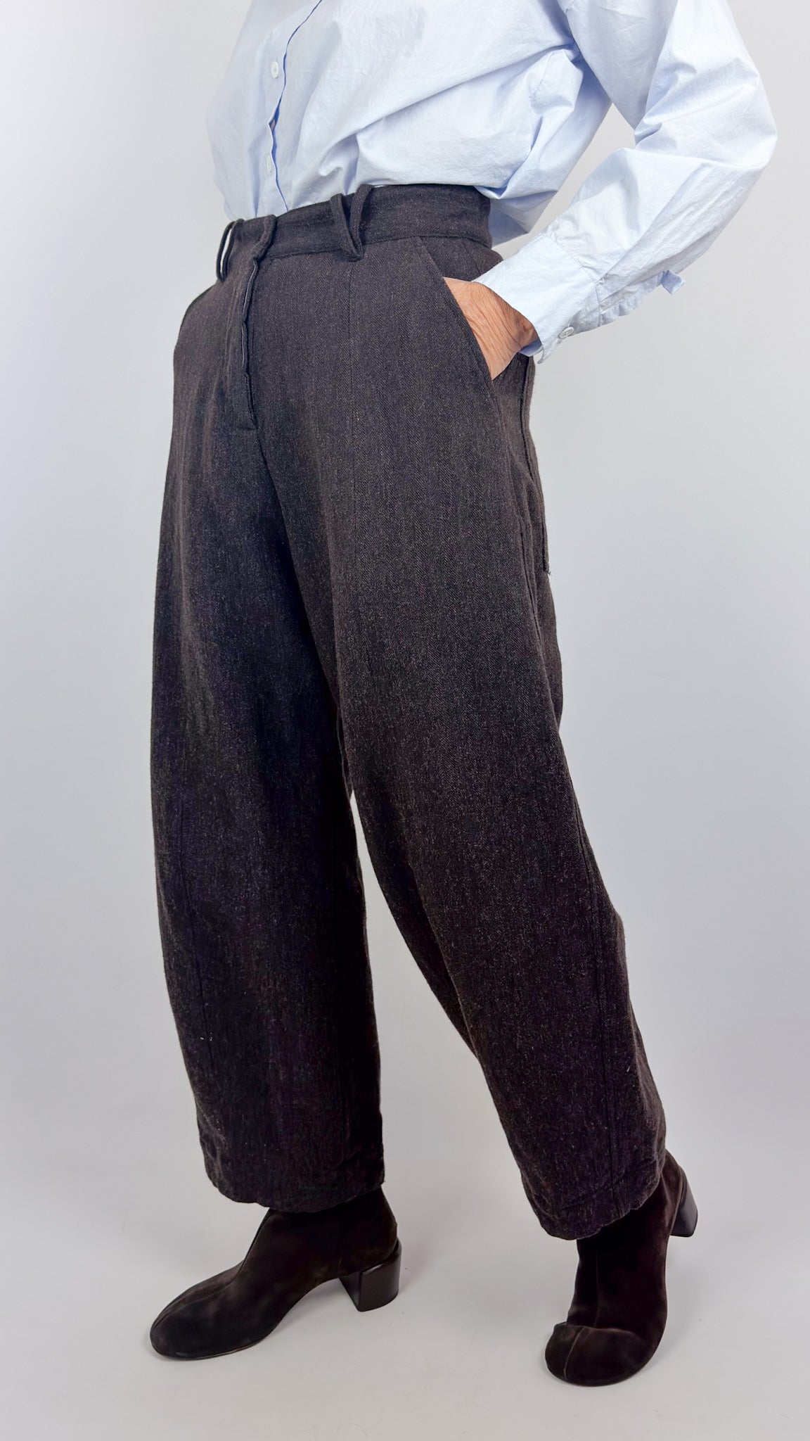 Bergfabel Sandra Trousers Brown/Navy