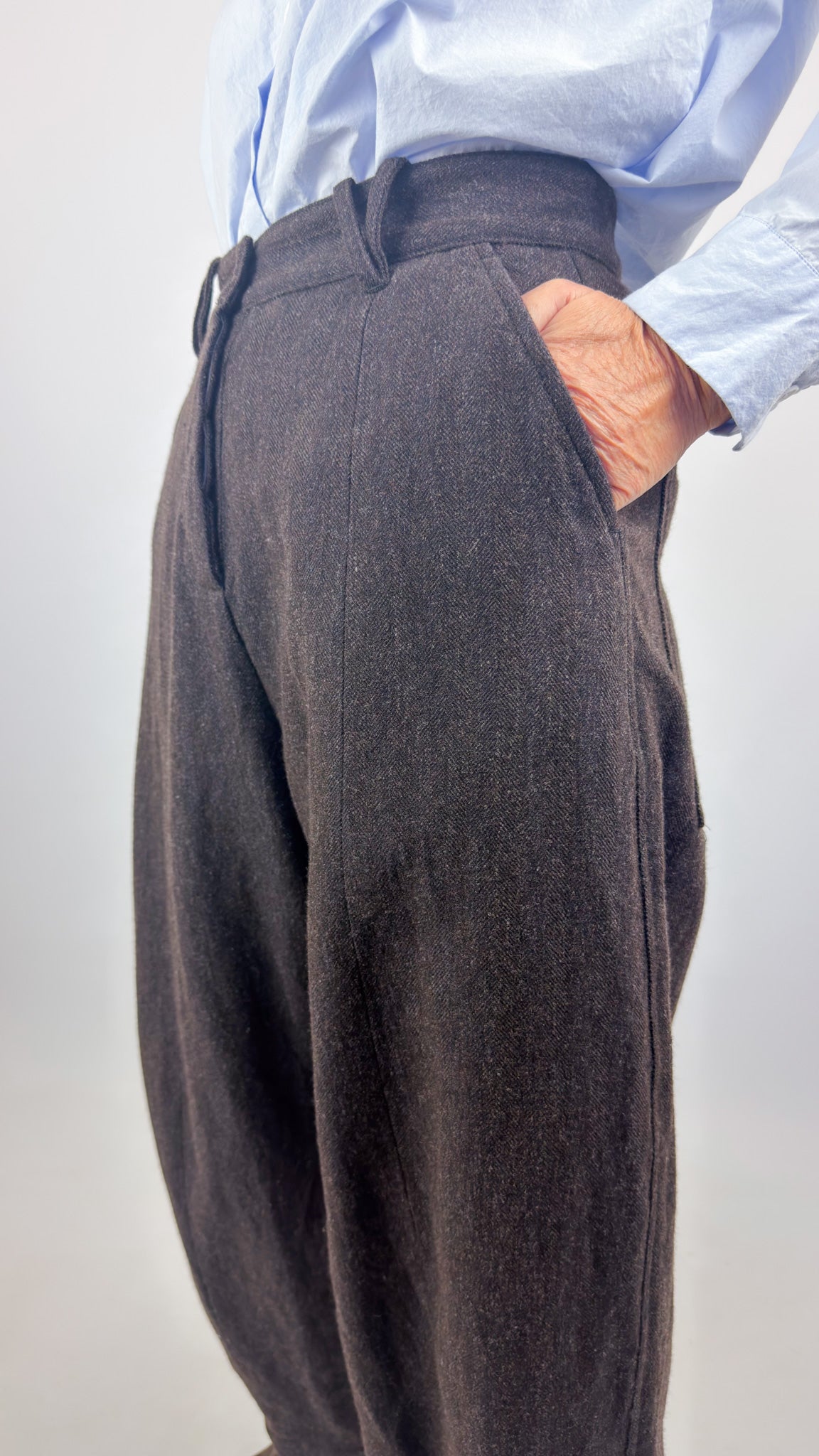 Bergfabel Sandra Trousers Brown/Navy