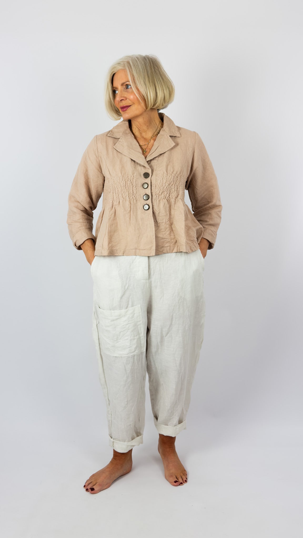 Les Ours Gaston Trousers Ecru