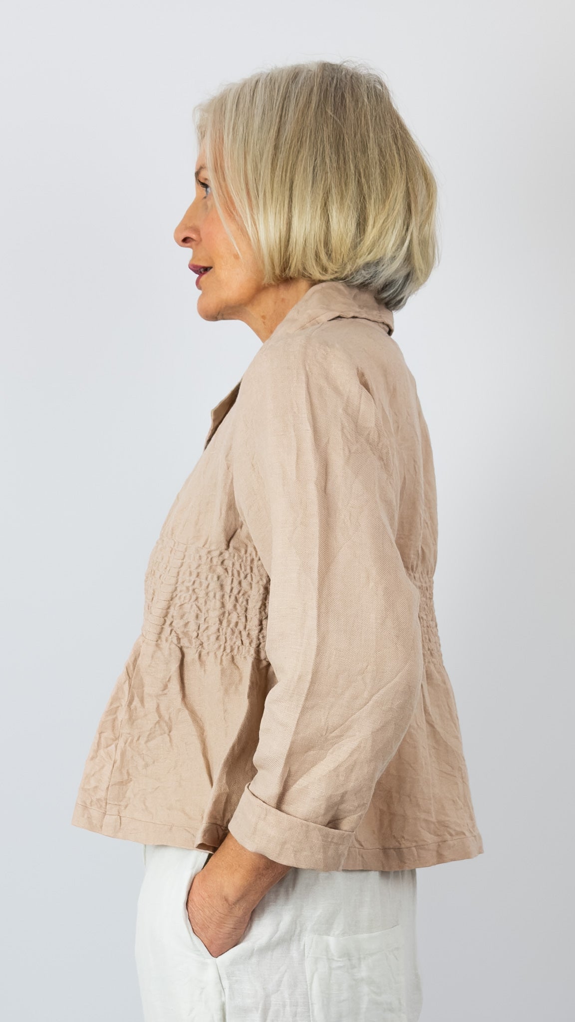 Les Ours Agave Jacket Blush