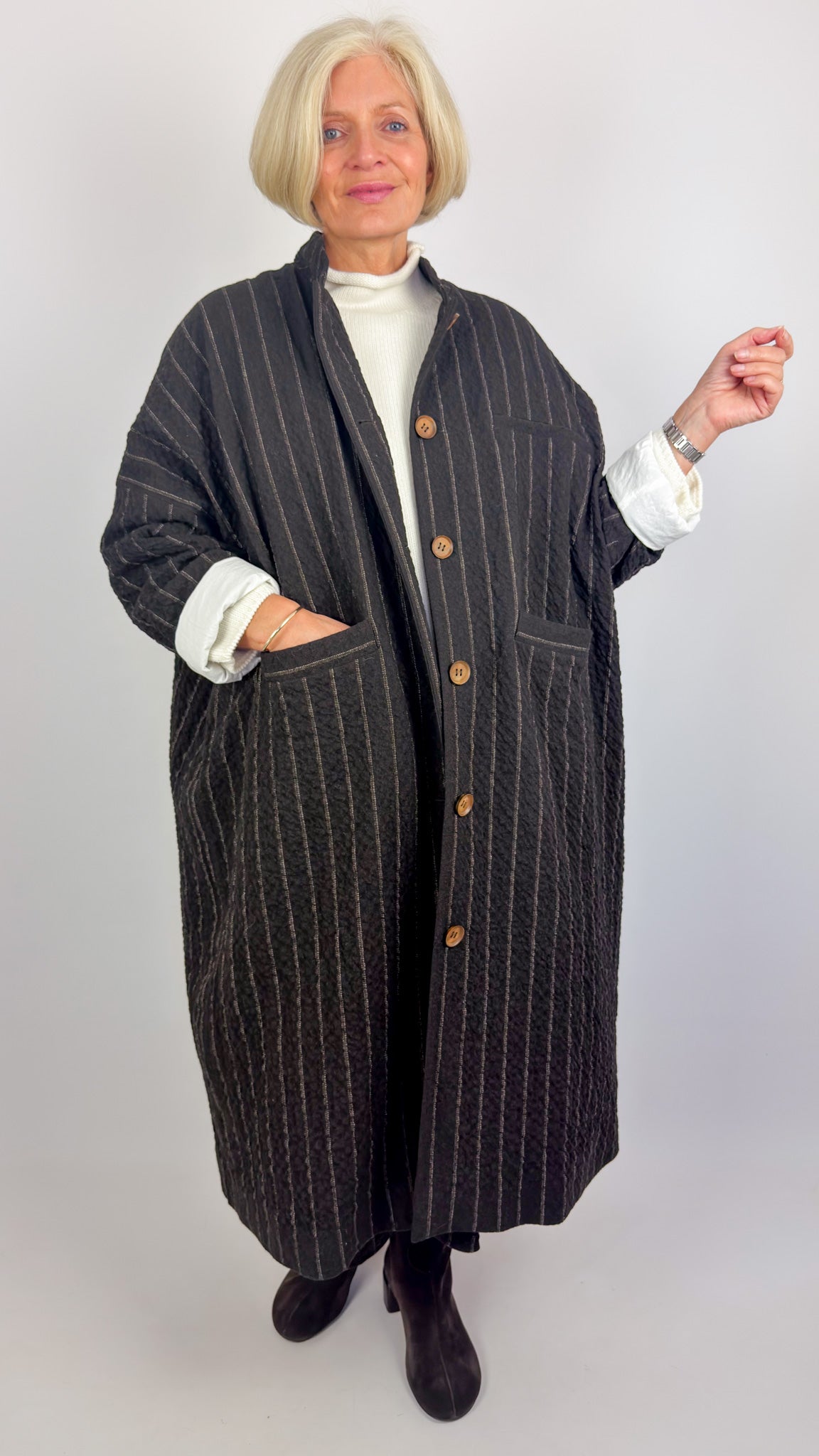 Frida Zazou Isa Coat Cacao