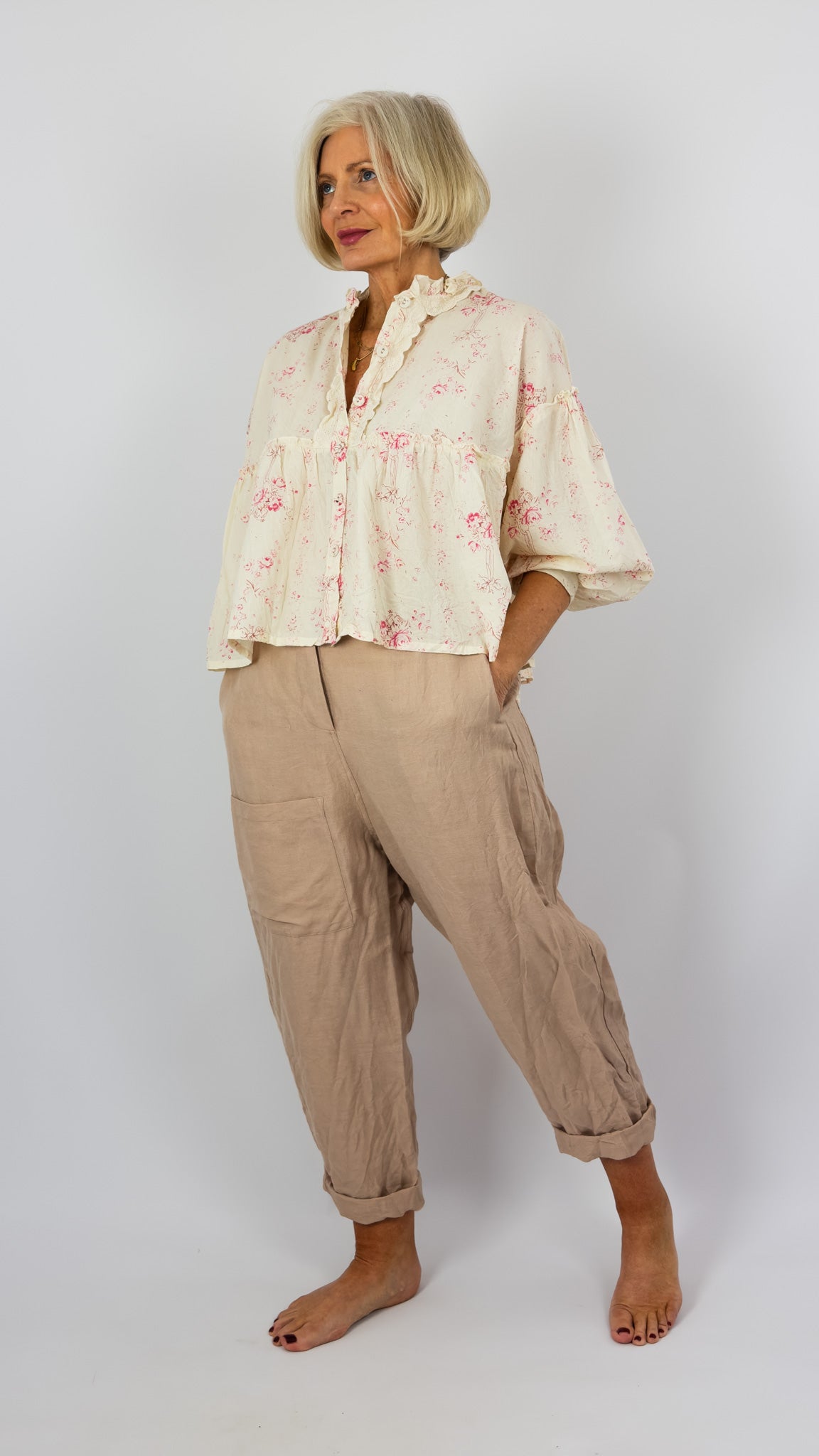Les Ours Gaston Trousers Blush