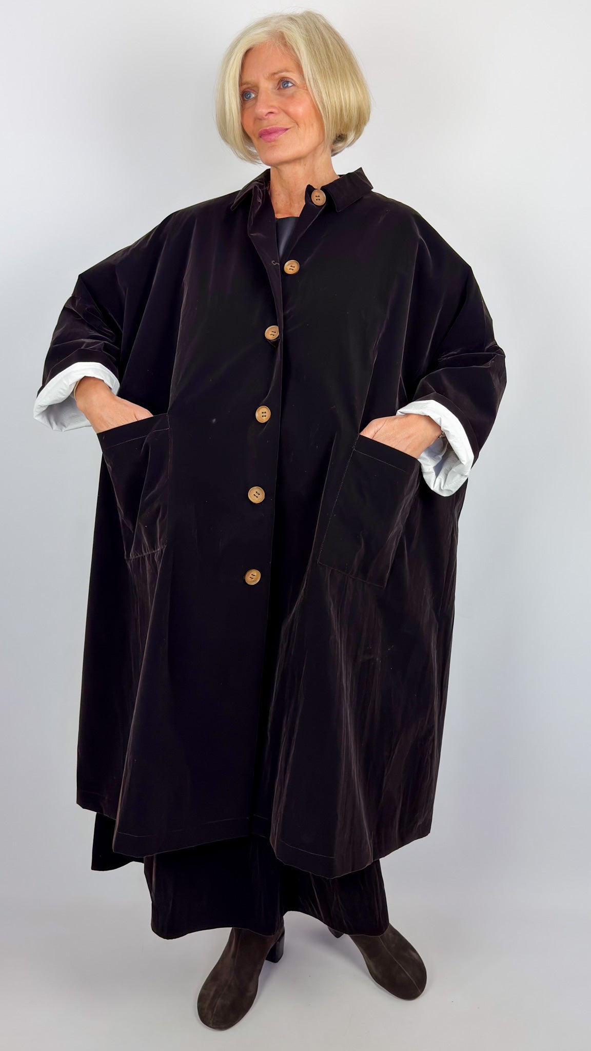 Frida Zazou Cara Coat Moka