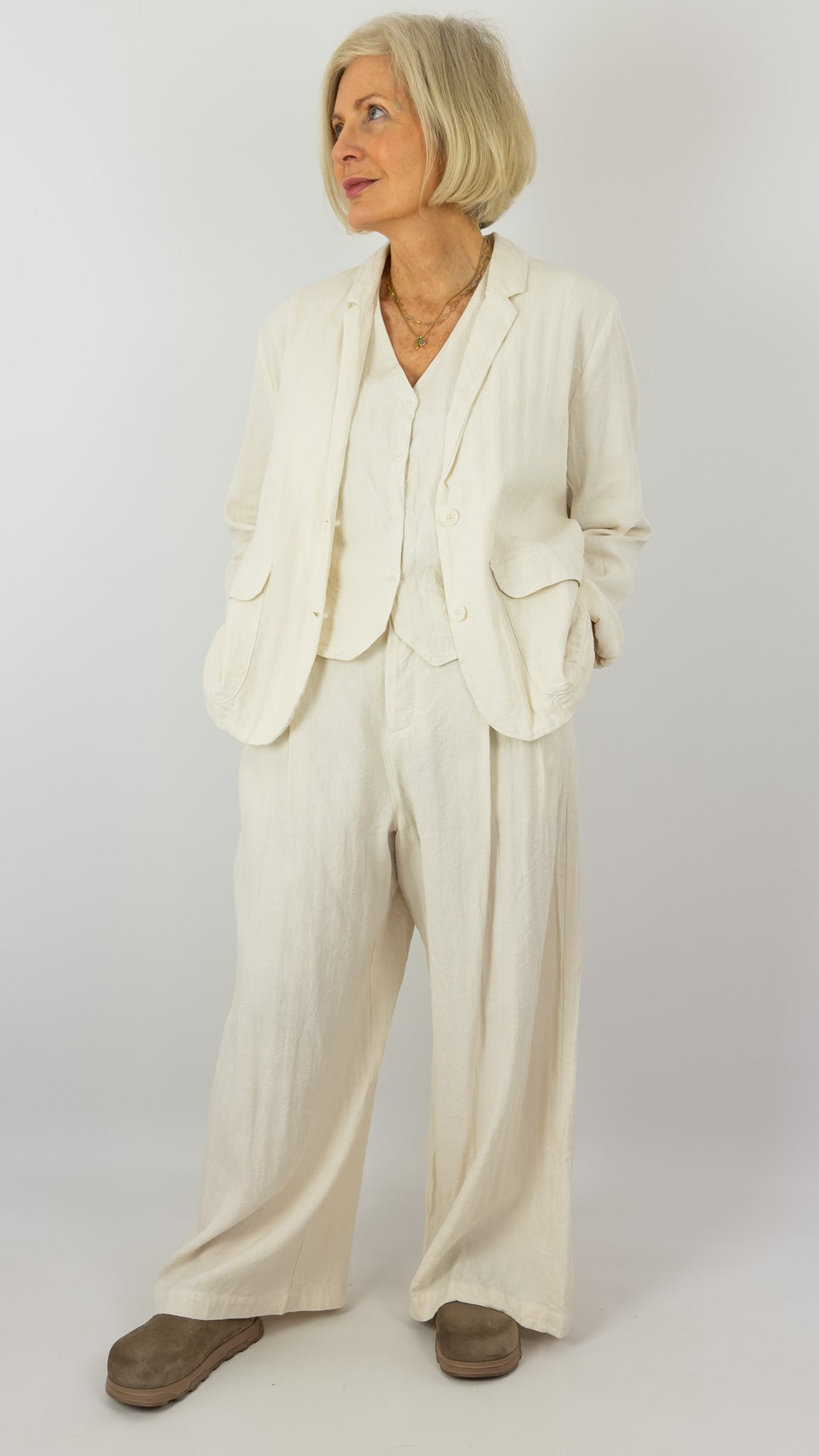 Elsa Esturgie Pluie Jacket Ecru