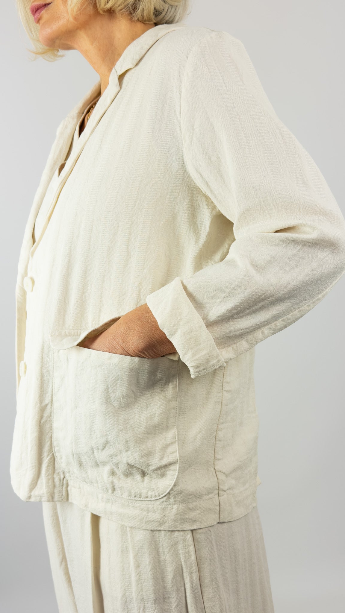 Elsa Esturgie Pluie Jacket Ecru