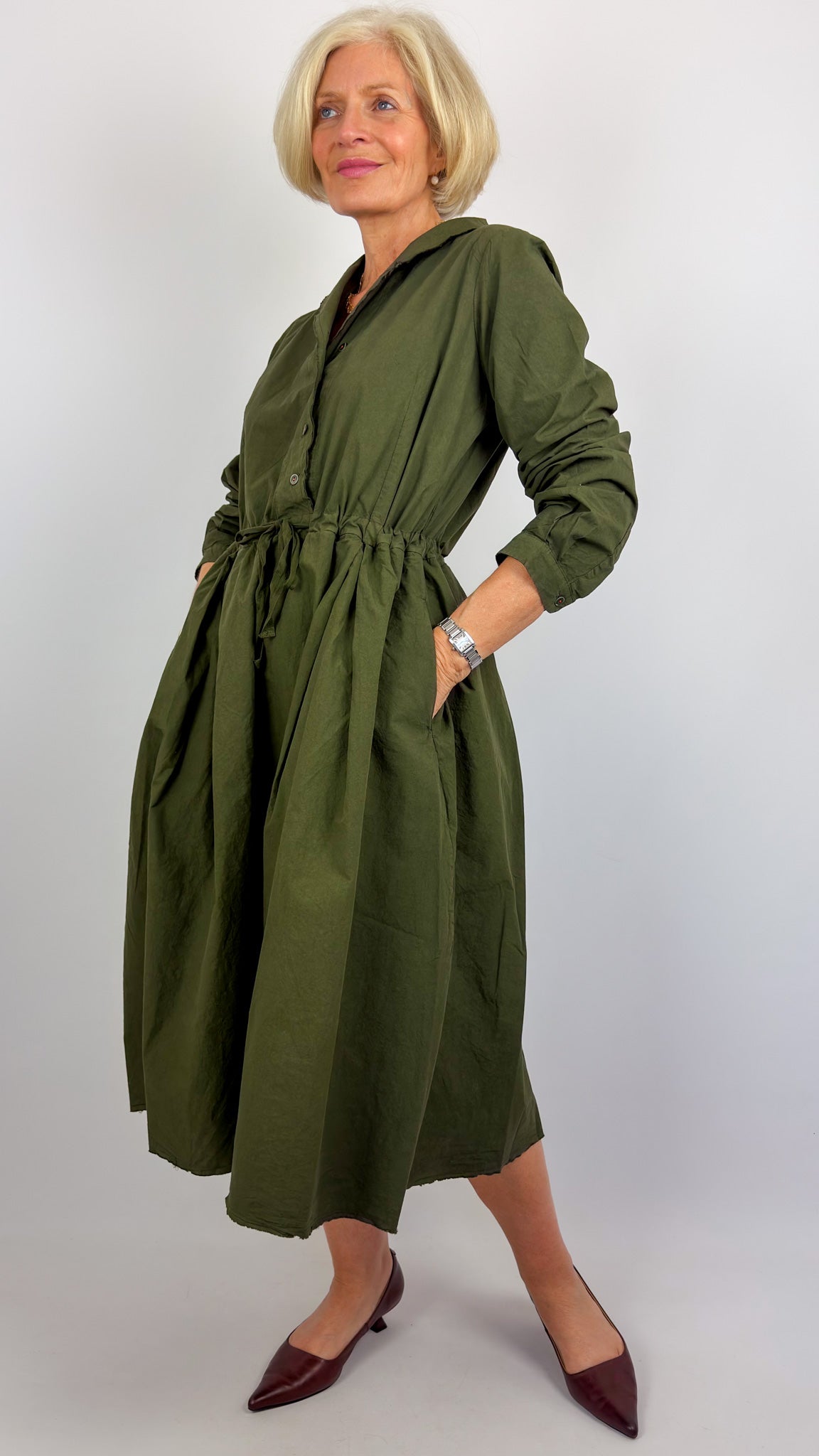 Hannoh Wessel Ronya Dress Olive