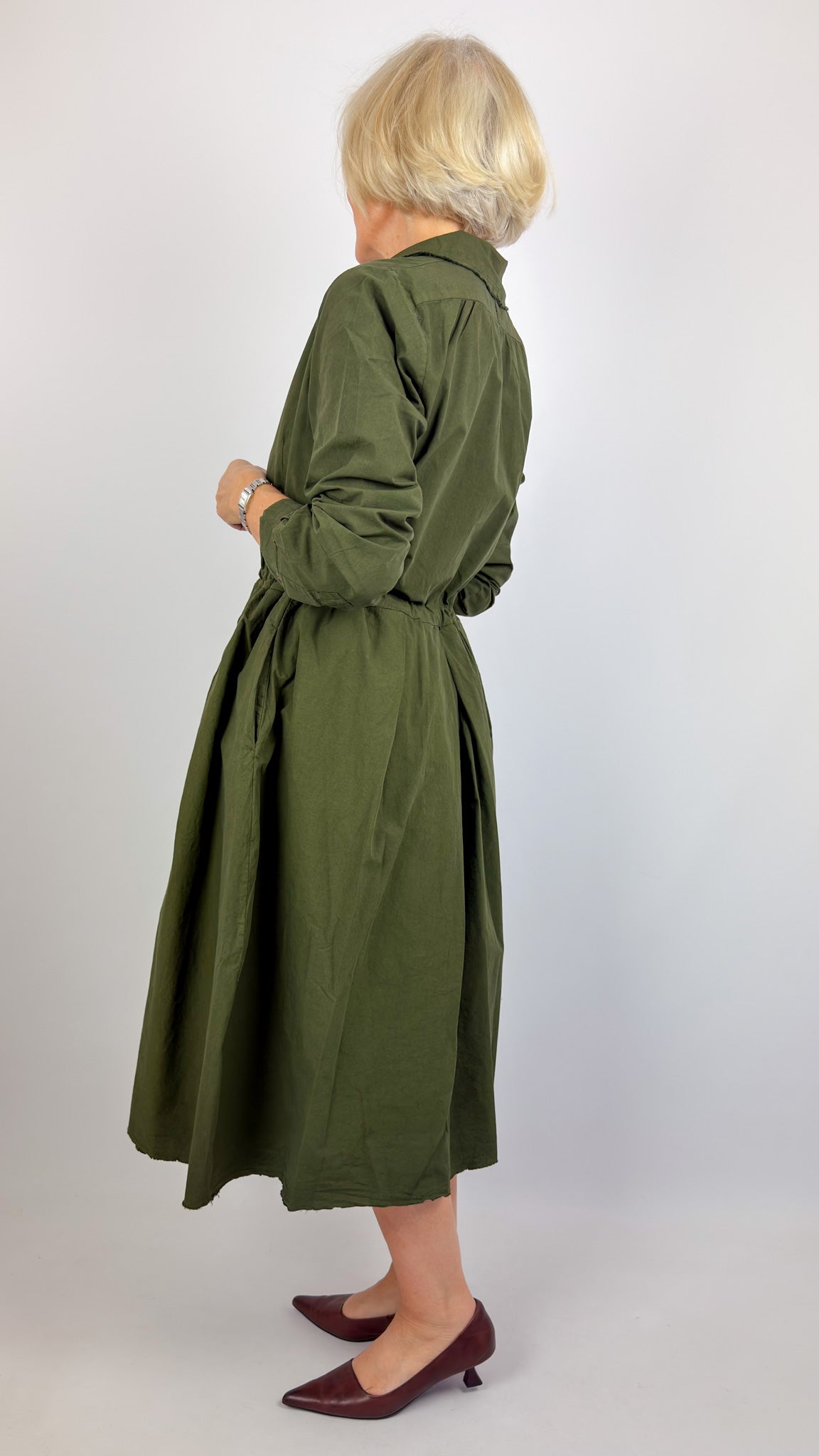 Hannoh Wessel Ronya Dress Olive