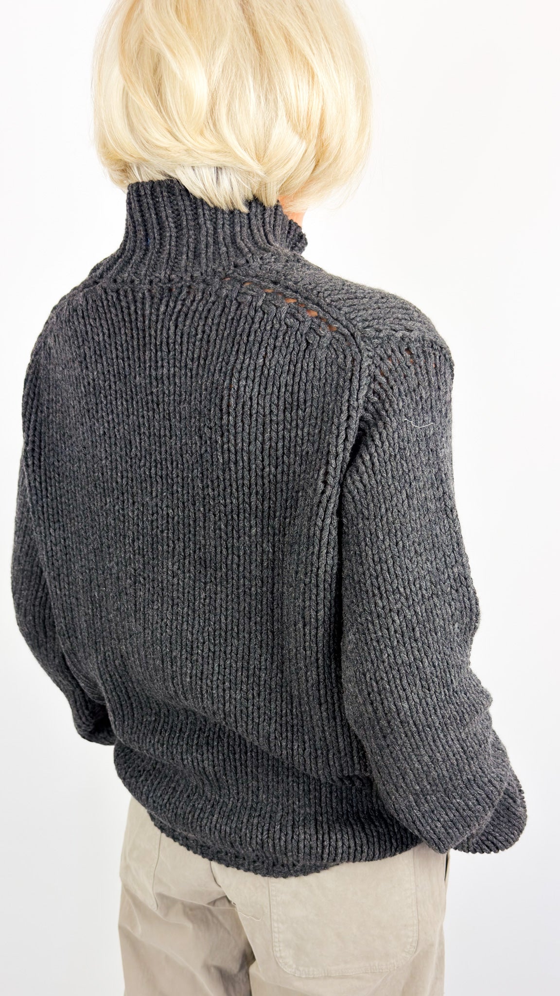 MJ Watson 616 Jumper Charcoal